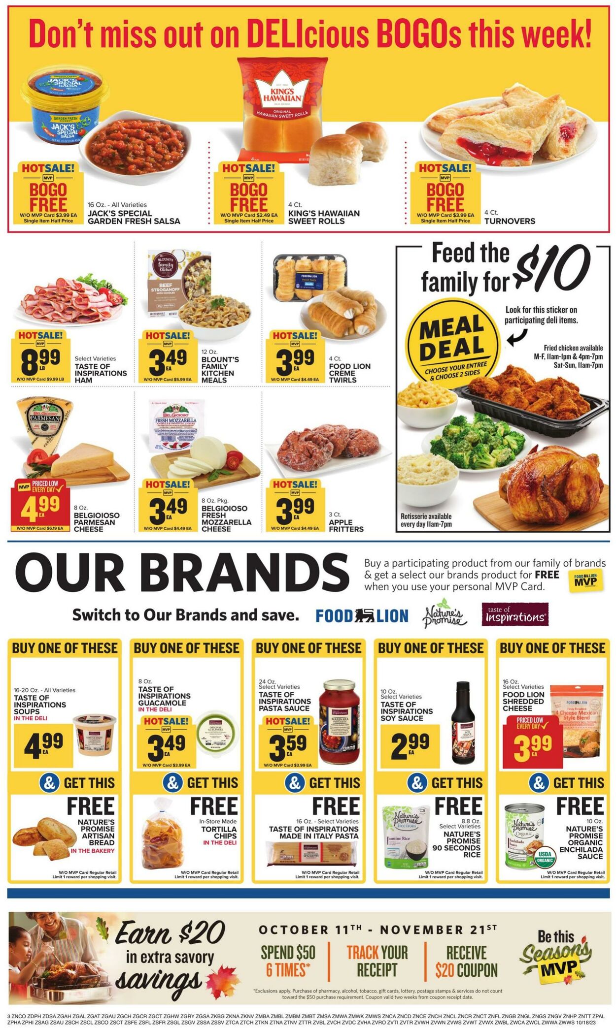Food Lion Weekly Ad Circular - valid 10/18-10/24/2023 (Page 5)
