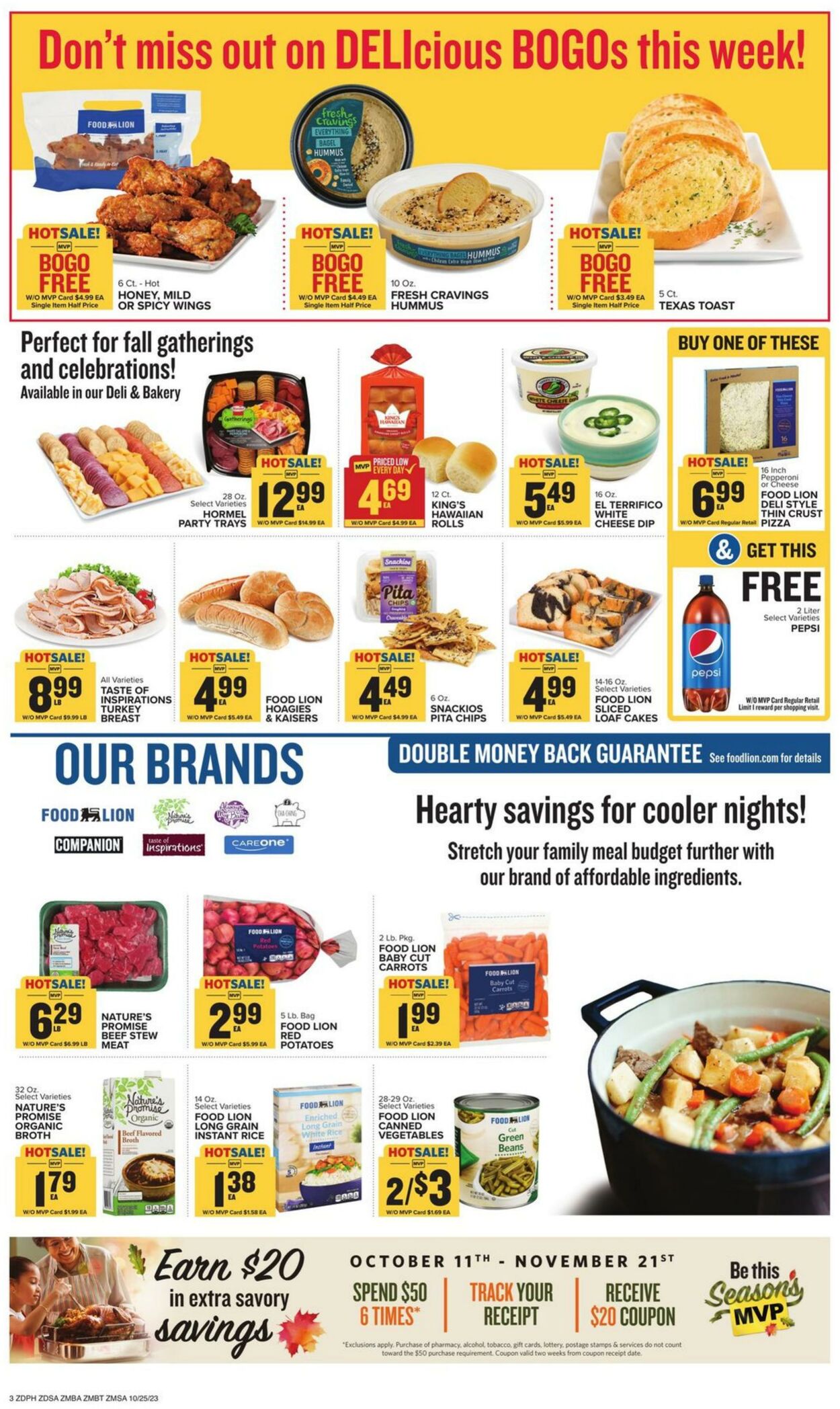 Food Lion Weekly Ad Circular - valid 10/25-10/31/2023 (Page 5)