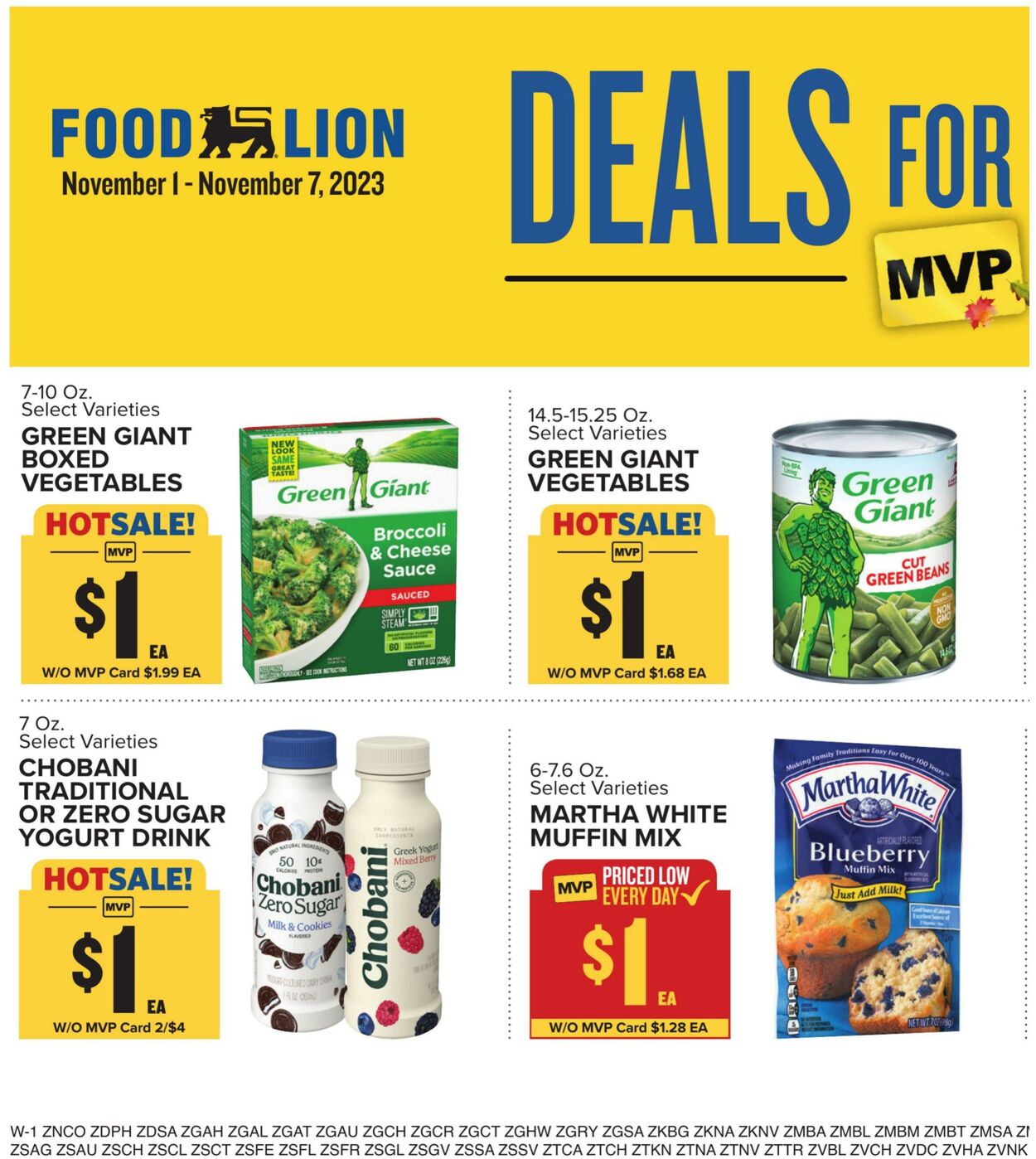 Food Lion Weekly Ad Circular - valid 11/01-11/07/2023 (Page 13)
