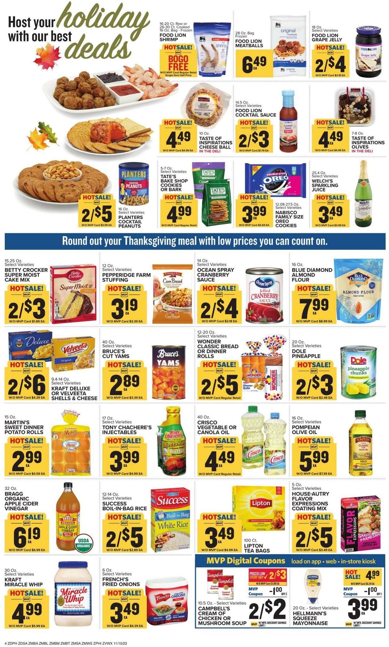 Food Lion Weekly Ad Circular - valid 11/15-11/21/2023 (Page 6)