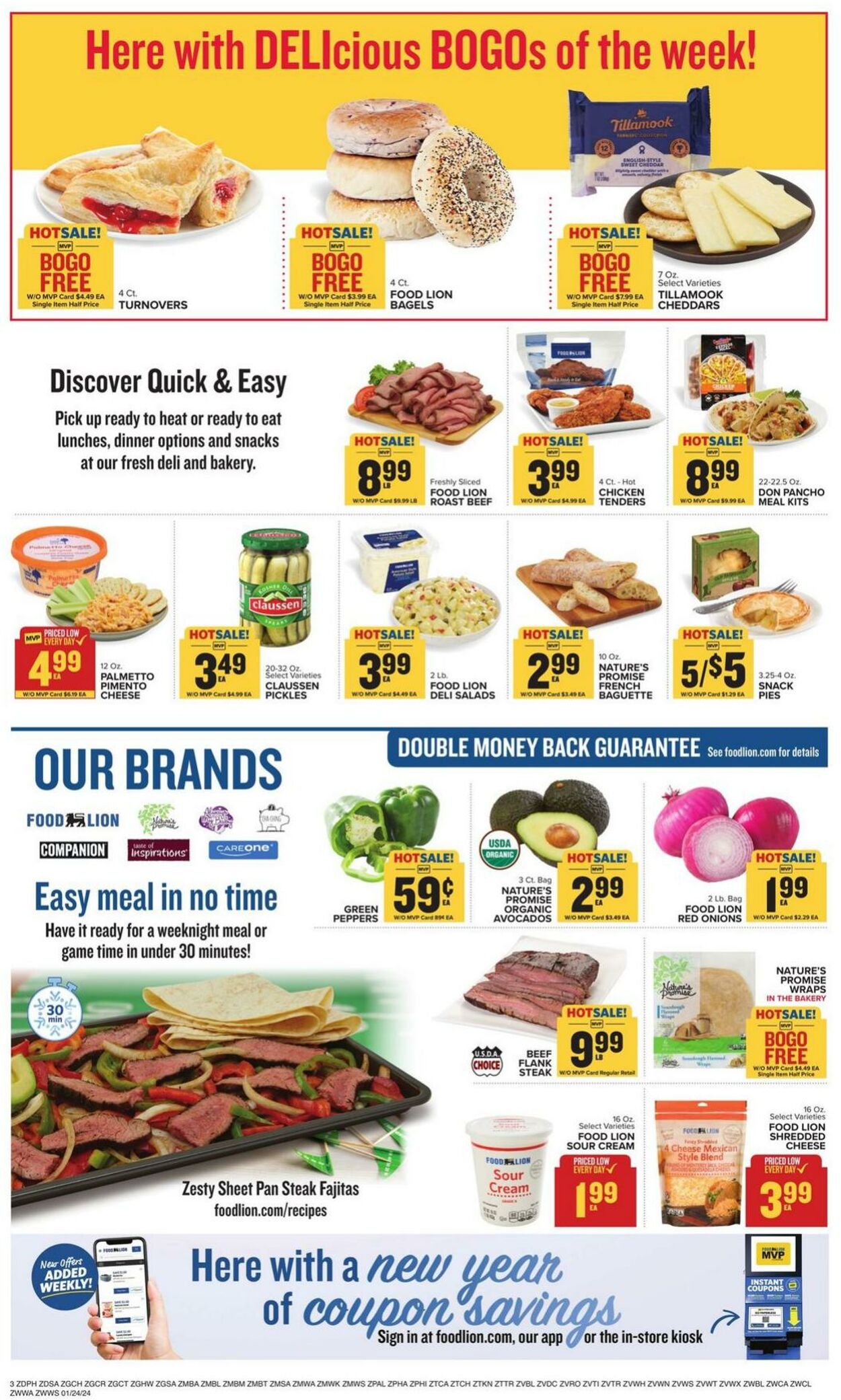 Food Lion Weekly Ad Circular - valid 01/24-01/30/2024 (Page 4)