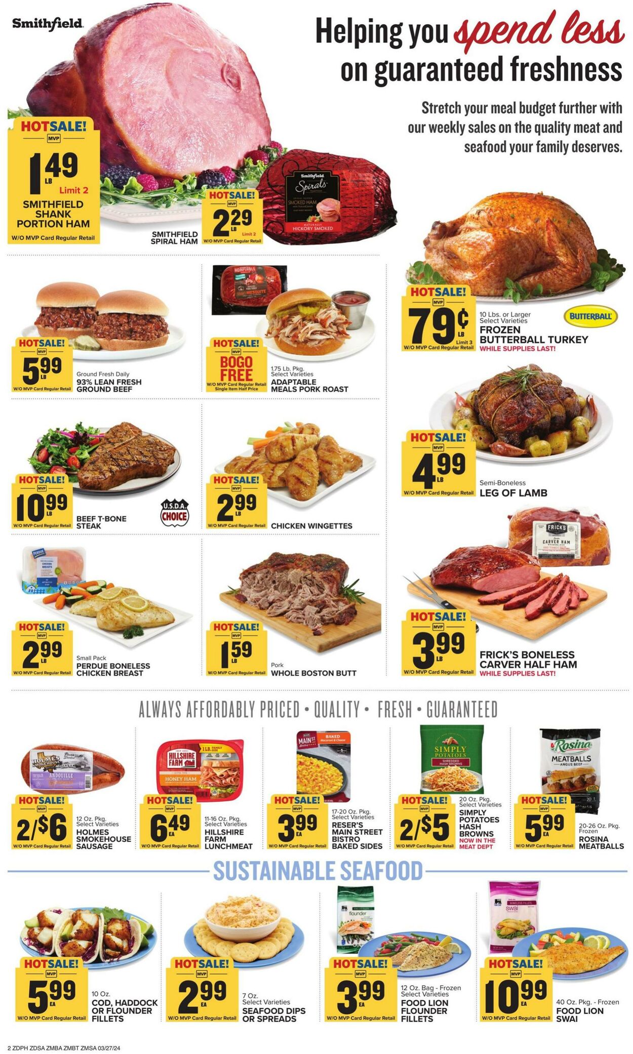 Food Lion Weekly Ad Circular - valid 03/27-04/02/2024 (Page 3)