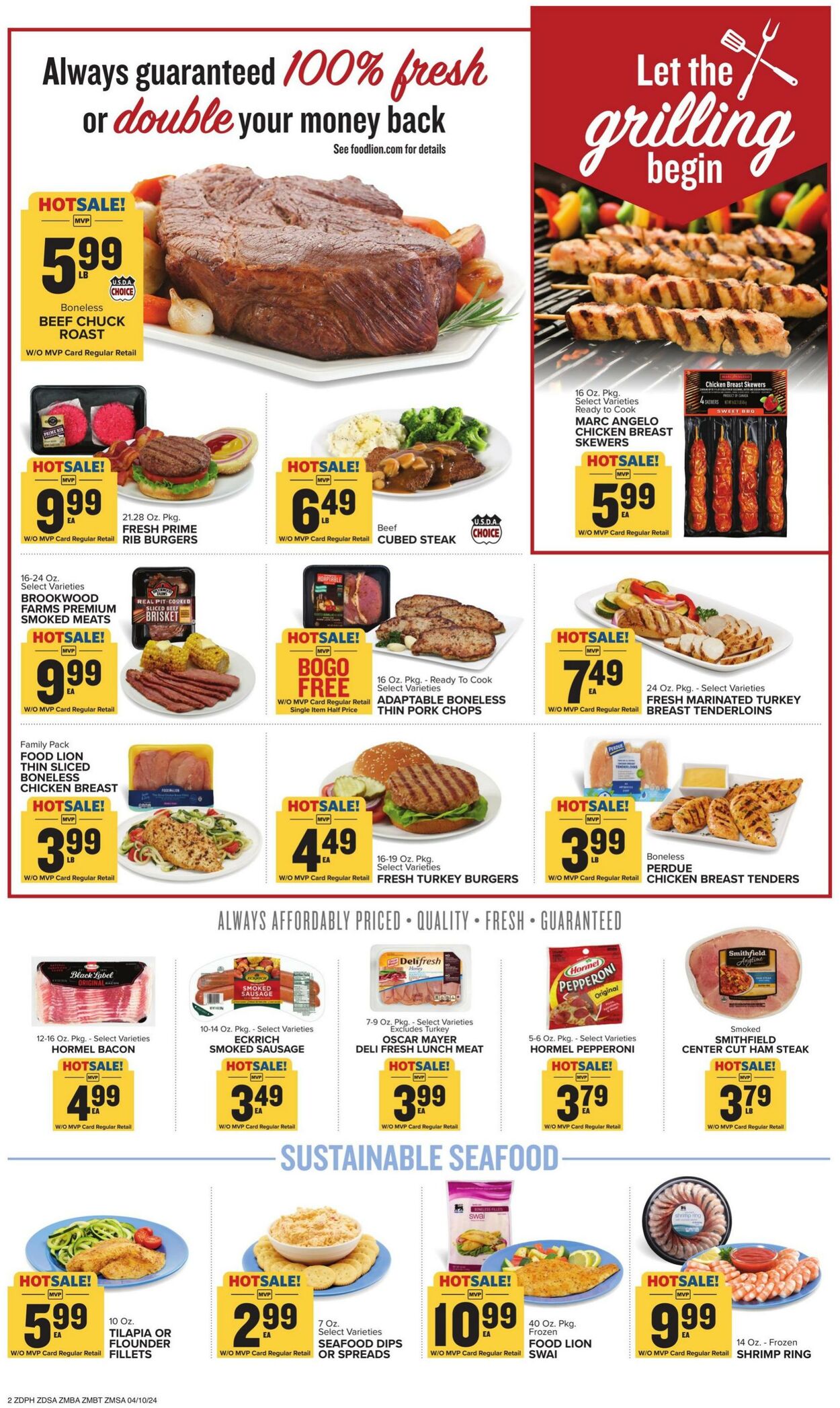 Food Lion Weekly Ad Circular - valid 04/10-04/16/2024 (Page 3)