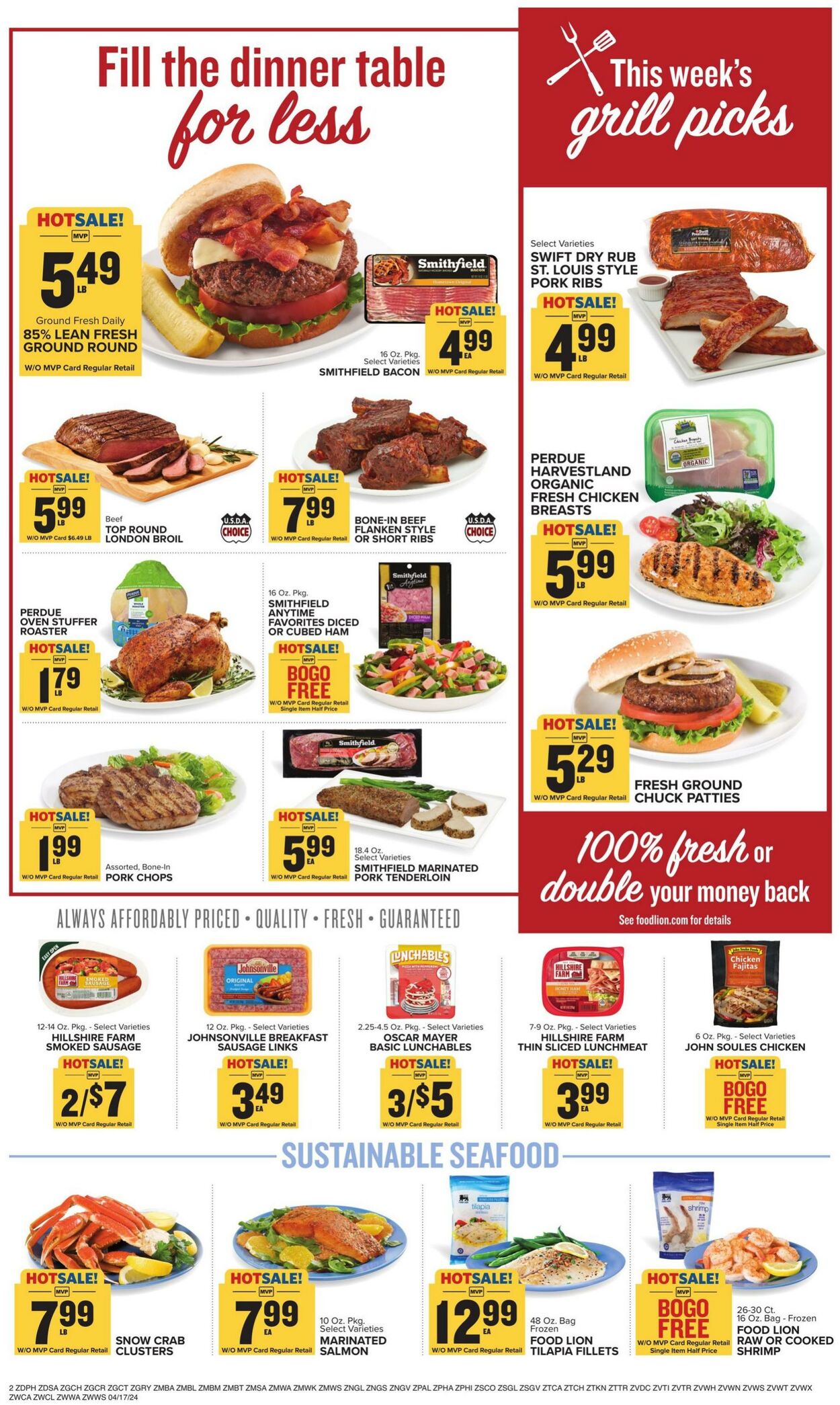 Food Lion Weekly Ad Circular - valid 04/17-04/23/2024 (Page 2)