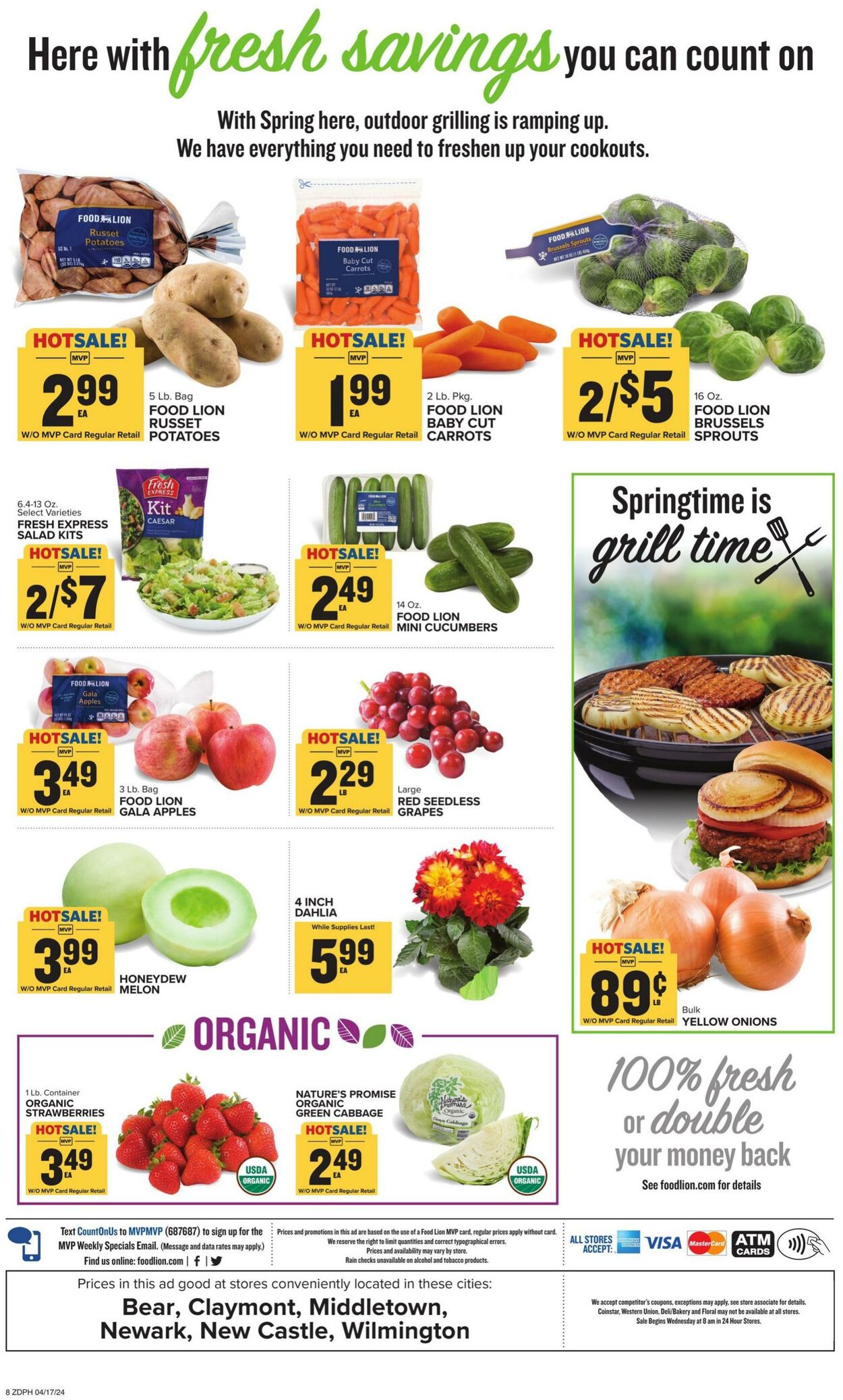 Food Lion Weekly Ad Circular - valid 04/17-04/23/2024 (Page 8)
