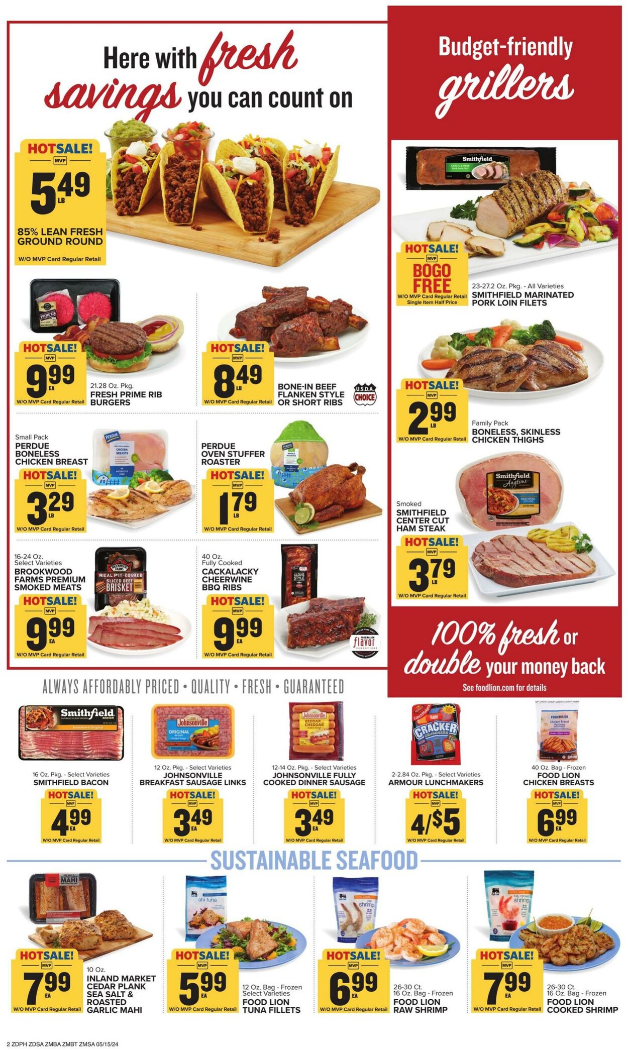 Food Lion Weekly Ad Circular - valid 05/15-05/21/2024 (Page 2)