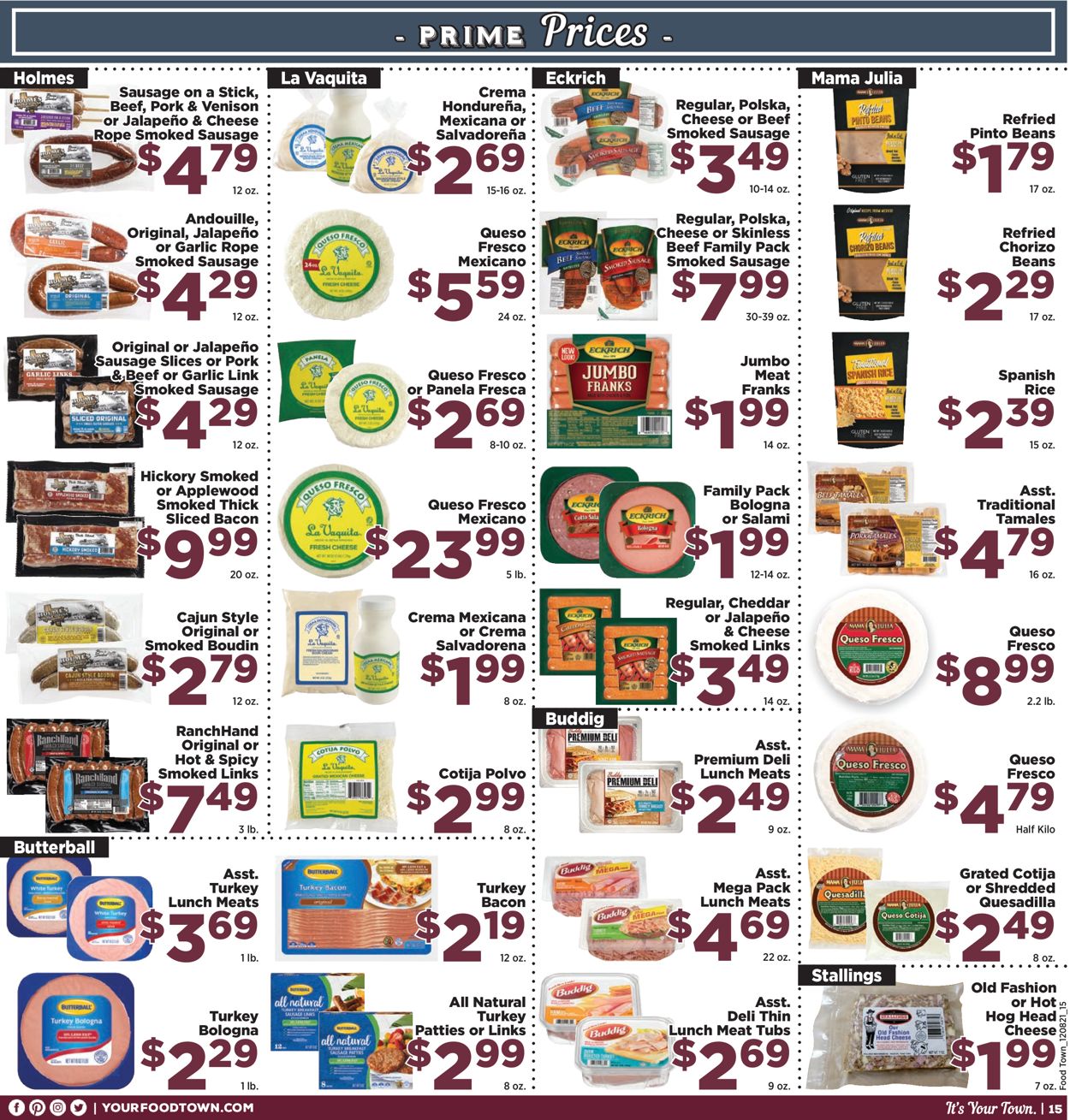Food Town Weekly Ad Circular - valid 12/08-12/14/2021 (Page 15)