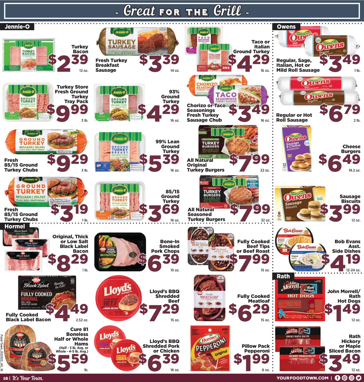 Food Town Weekly Ad Circular - valid 02/23-03/01/2022 (Page 16)