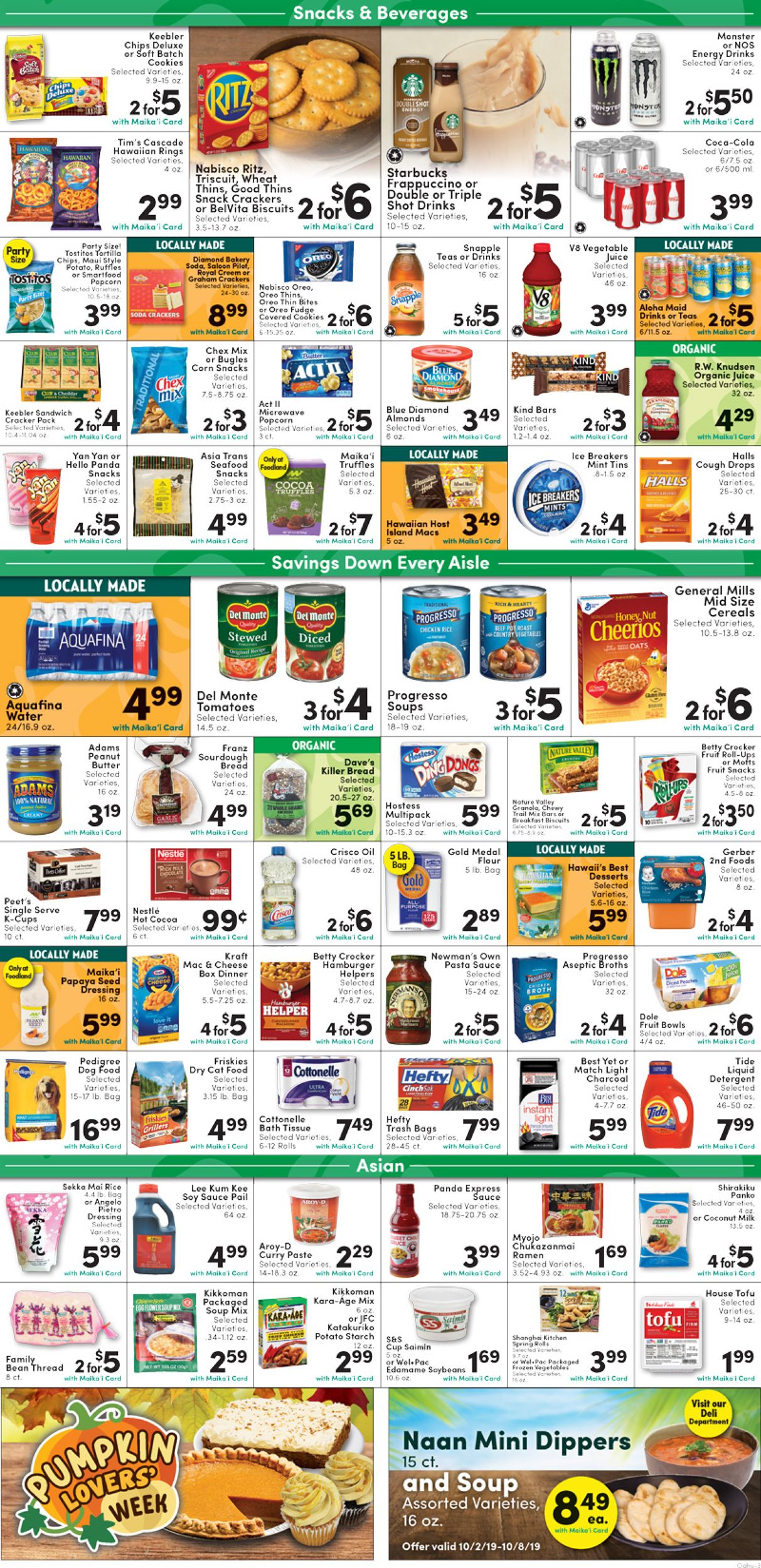 Foodland Weekly Ad Circular - valid 10/02-10/08/2019 (Page 3)