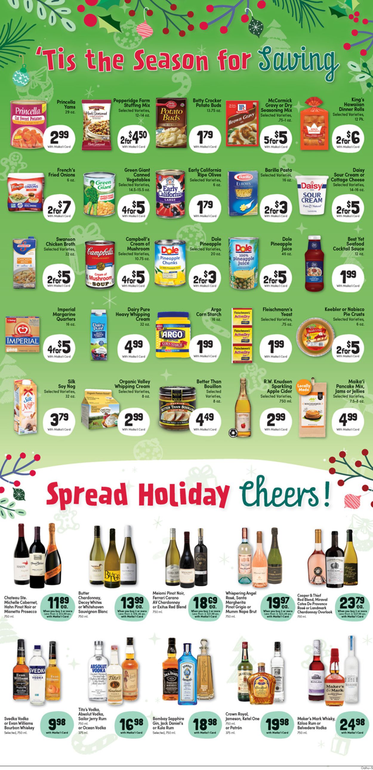 Foodland - Holiday Ad 2019 Weekly Ad Circular - valid 12/11-12/17/2019 (Page 7)