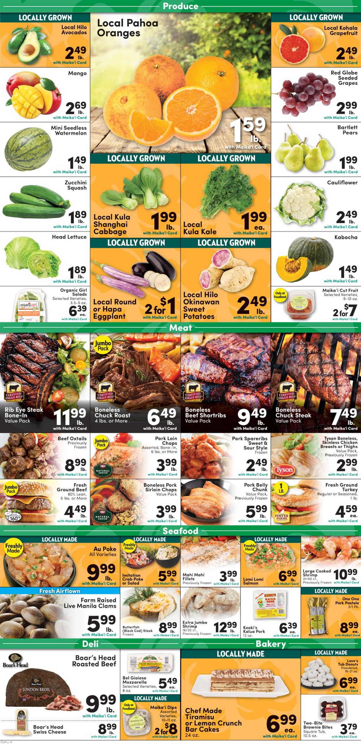 Foodland Weekly Ad Circular - valid 01/01-01/07/2020 (Page 4)