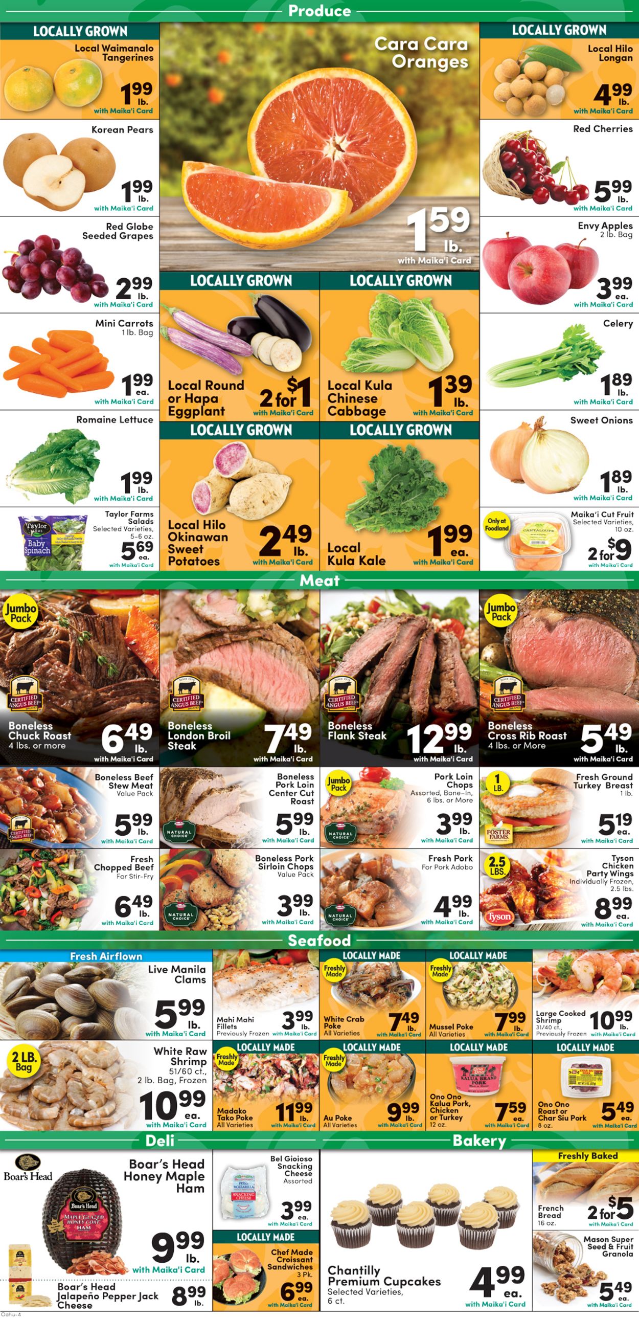 Foodland Weekly Ad Circular - valid 01/15-01/21/2020 (Page 4)