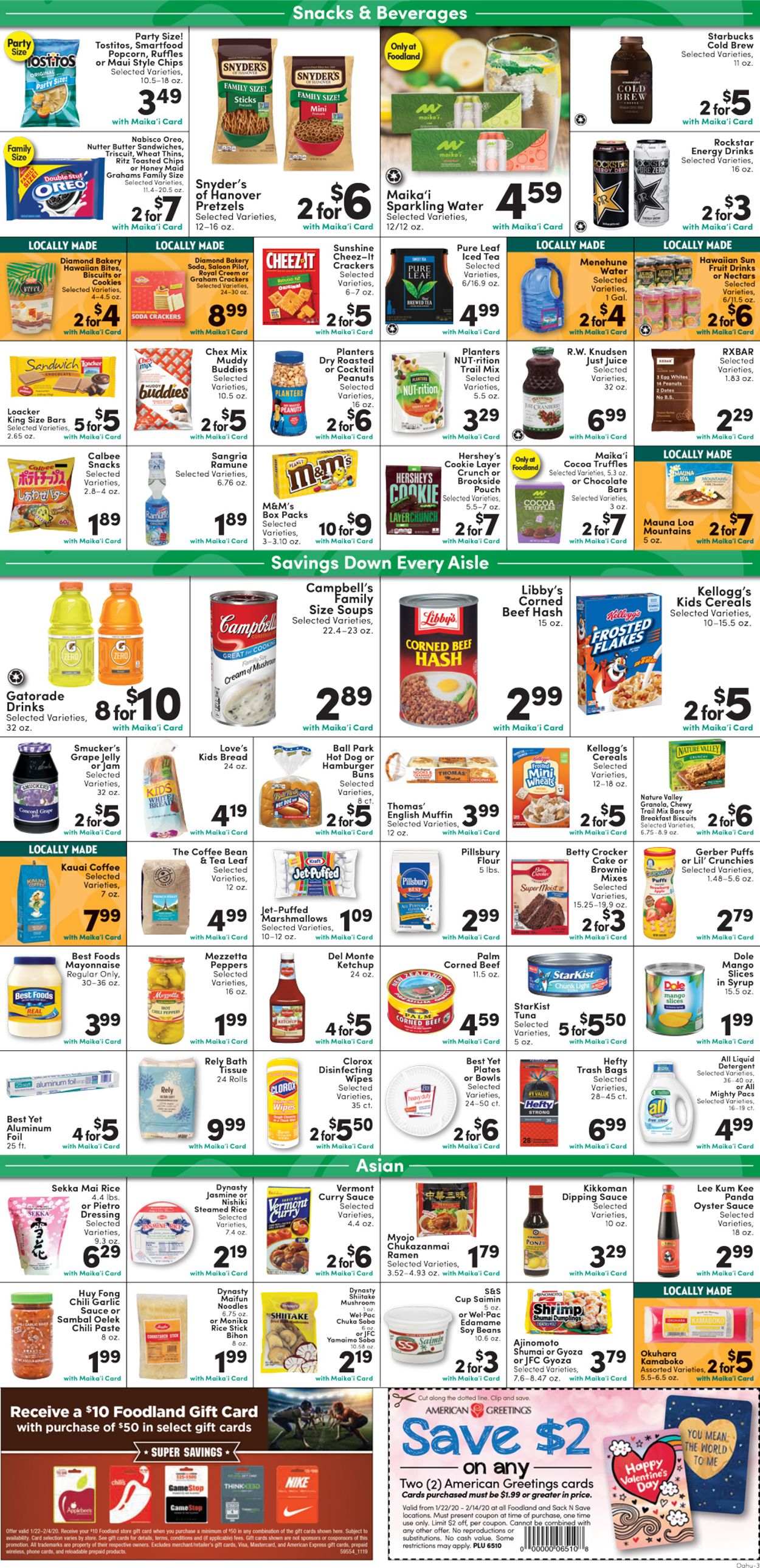Foodland Weekly Ad Circular - valid 01/22-01/28/2020 (Page 3)