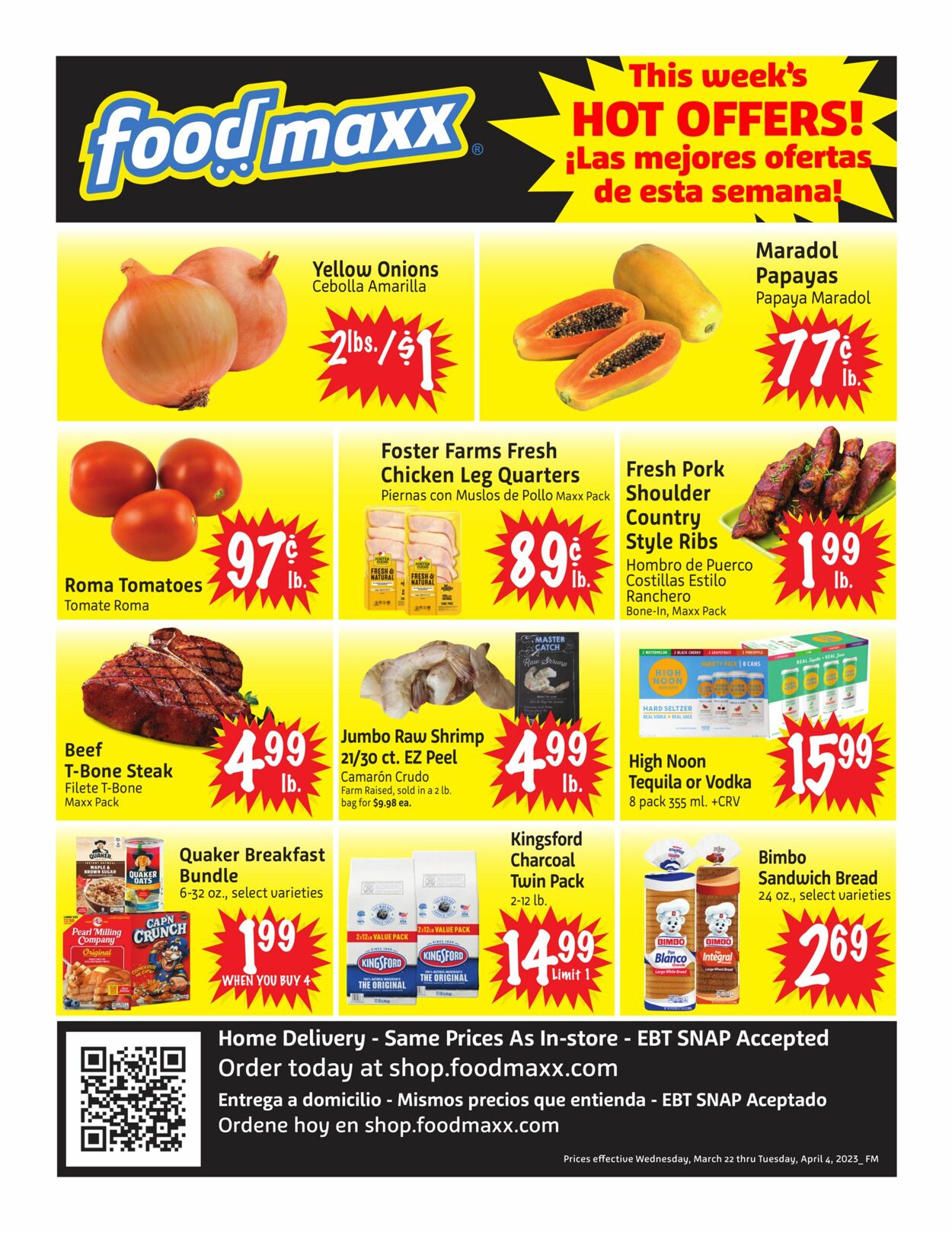 FoodMaxx Weekly Ad Circular - valid 03/22-04/04/2023