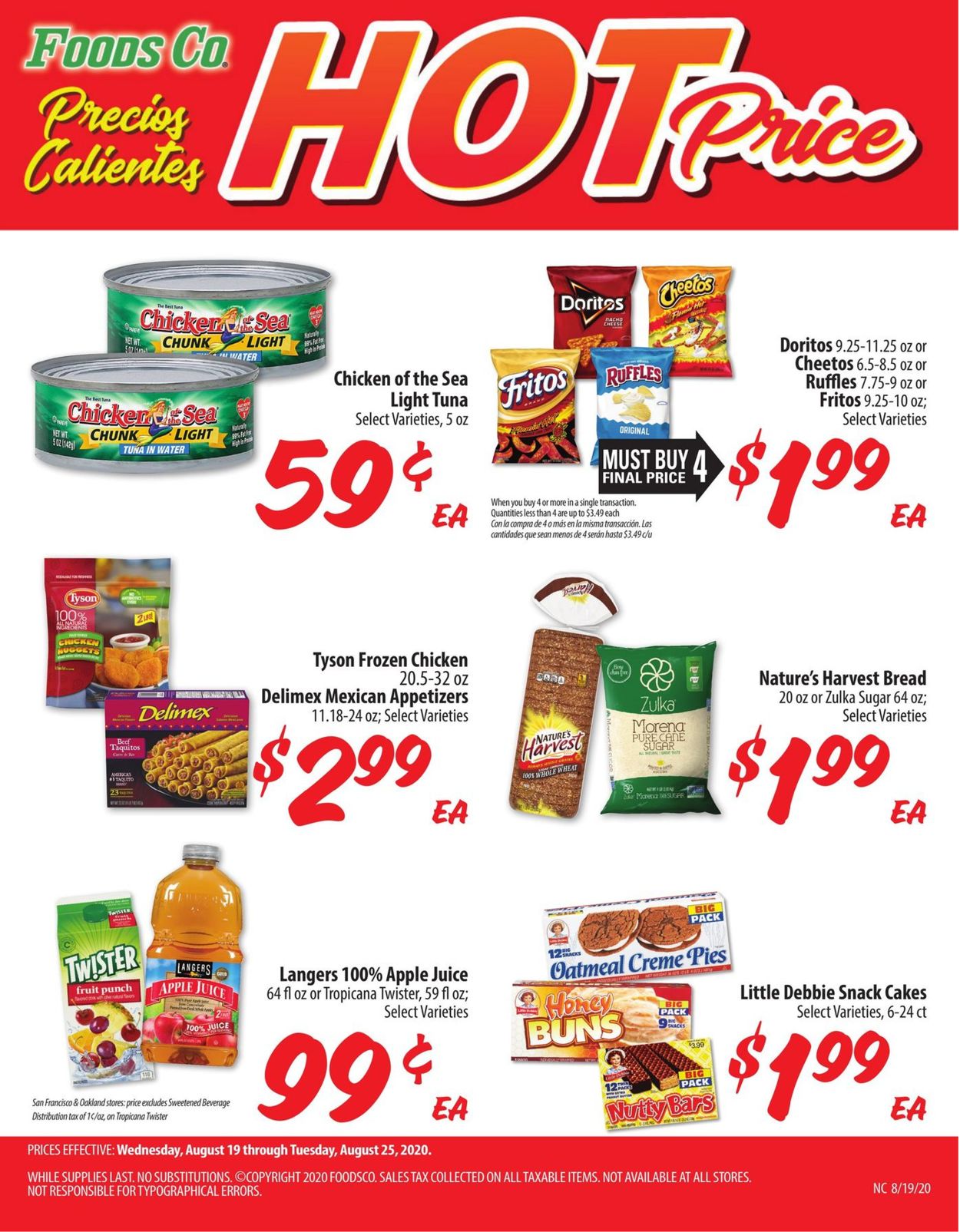 Foods Co. Weekly Ad Circular - valid 08/19-08/25/2020 (Page 2)