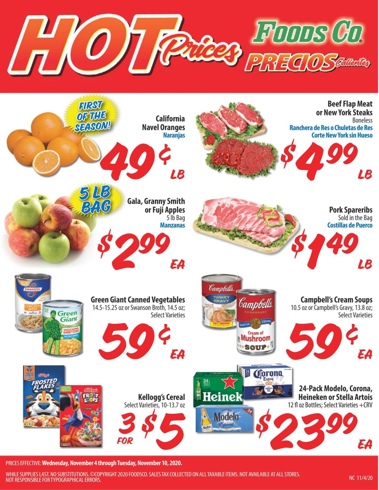 Foods Co. Weekly Ad Circular - valid 11/04-11/10/2020 (Page 2)