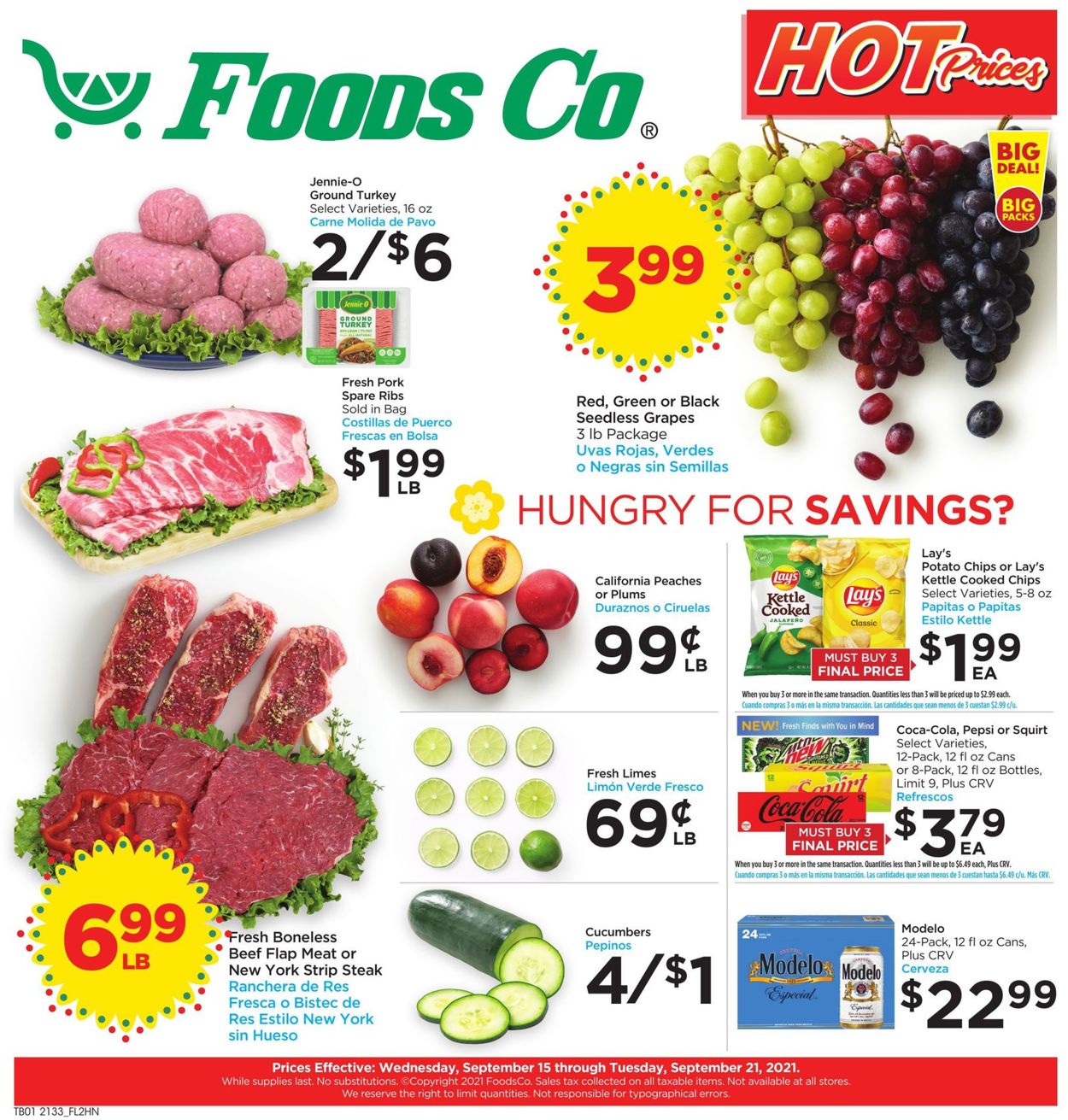 Foods Co. Weekly Ad Circular - valid 09/15-09/21/2021
