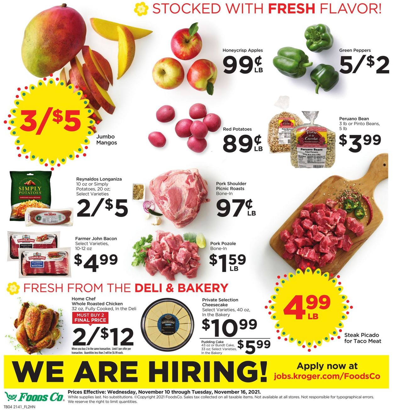 Foods Co. Weekly Ad Circular - valid 11/10-11/16/2021 (Page 4)