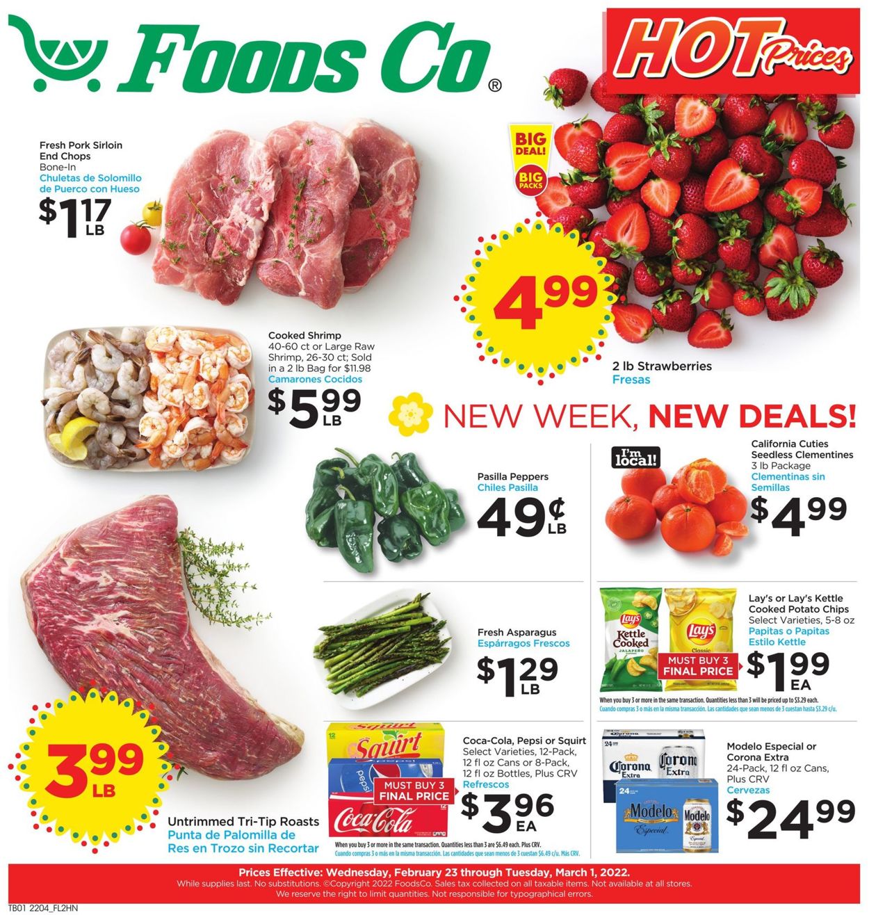 Foods Co. Weekly Ad Circular - valid 02/23-03/01/2022