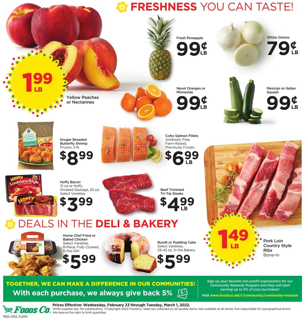 Foods Co. Weekly Ad Circular - valid 02/23-03/01/2022 (Page 4)