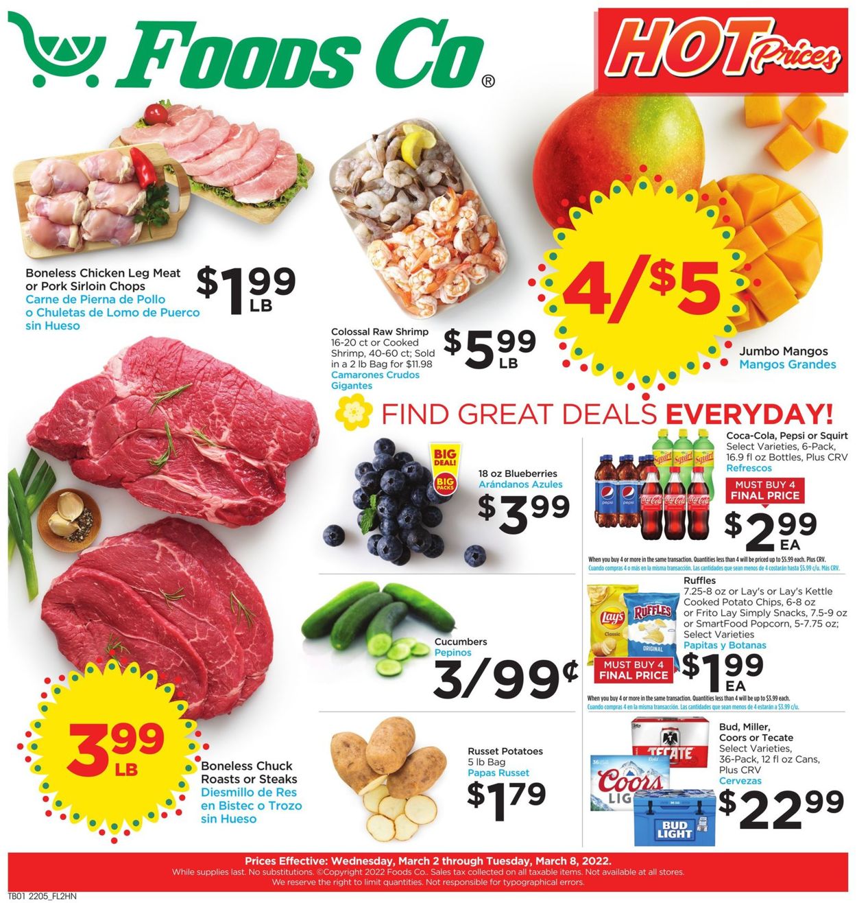 Foods Co. Weekly Ad Circular - valid 03/02-03/08/2022