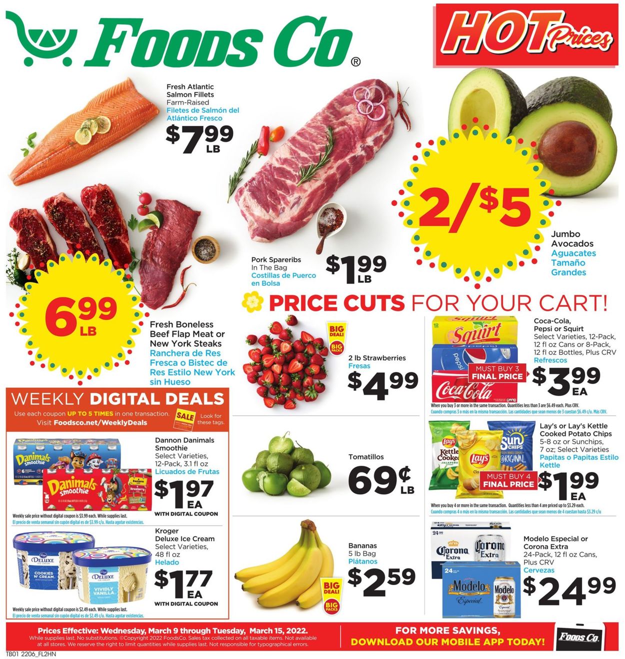 Foods Co. Weekly Ad Circular - valid 03/09-03/15/2022