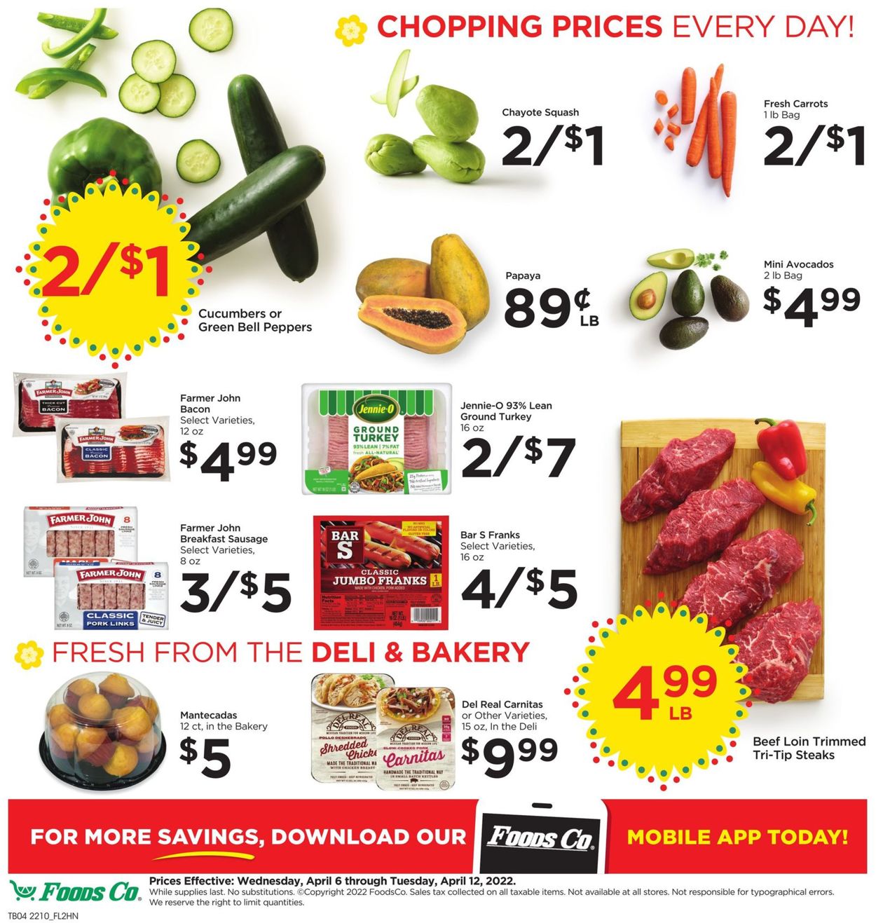 Foods Co. EASTER 2022 Weekly Ad Circular - valid 04/06-04/12/2022 (Page 4)
