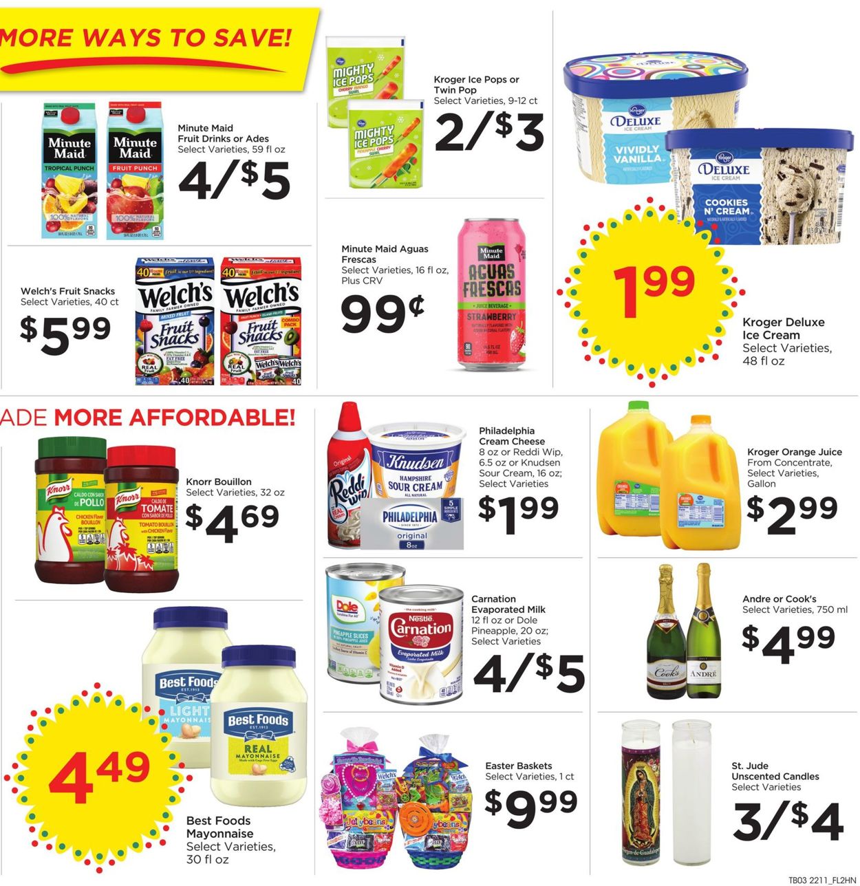 Foods Co. EASTER AD 2022 Weekly Ad Circular - valid 04/13-04/19/2022 (Page 3)