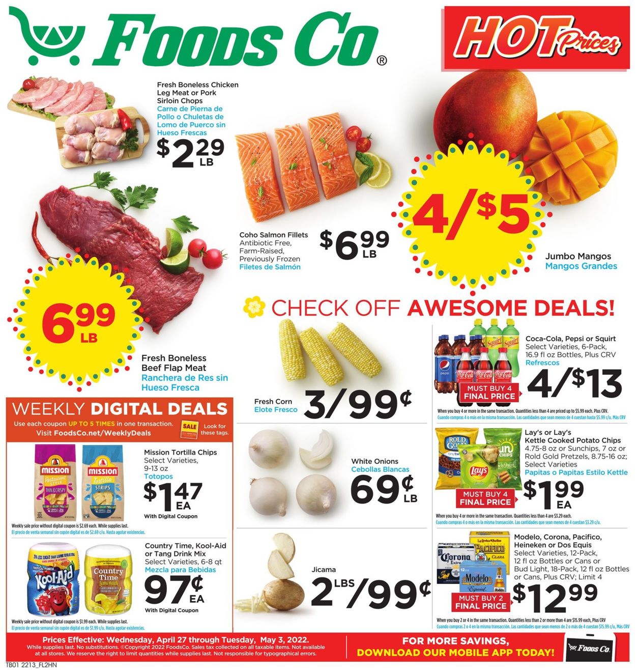 Foods Co. Weekly Ad Circular - valid 04/27-05/03/2022