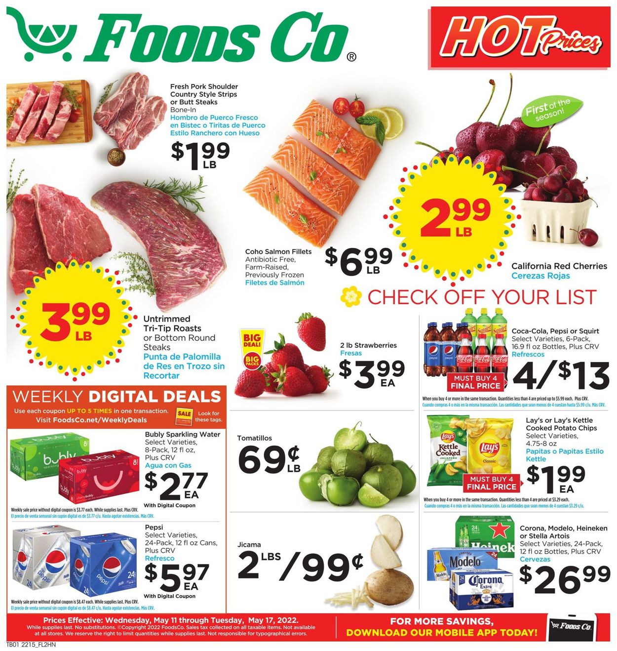 Foods Co. Weekly Ad Circular - valid 05/11-05/17/2022