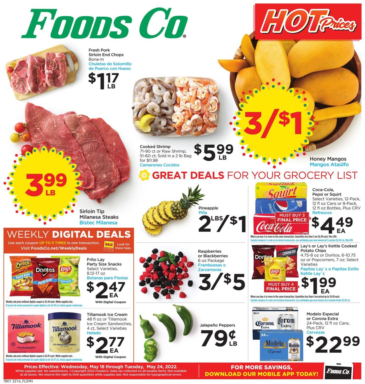 Foods Co. Weekly Ad Circular - valid 05/18-05/24/2022