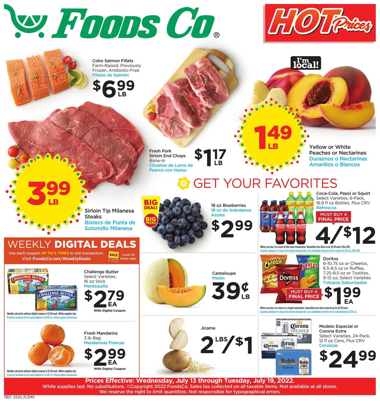 Foods Co. Weekly Ad Circular - valid 07/13-07/19/2022