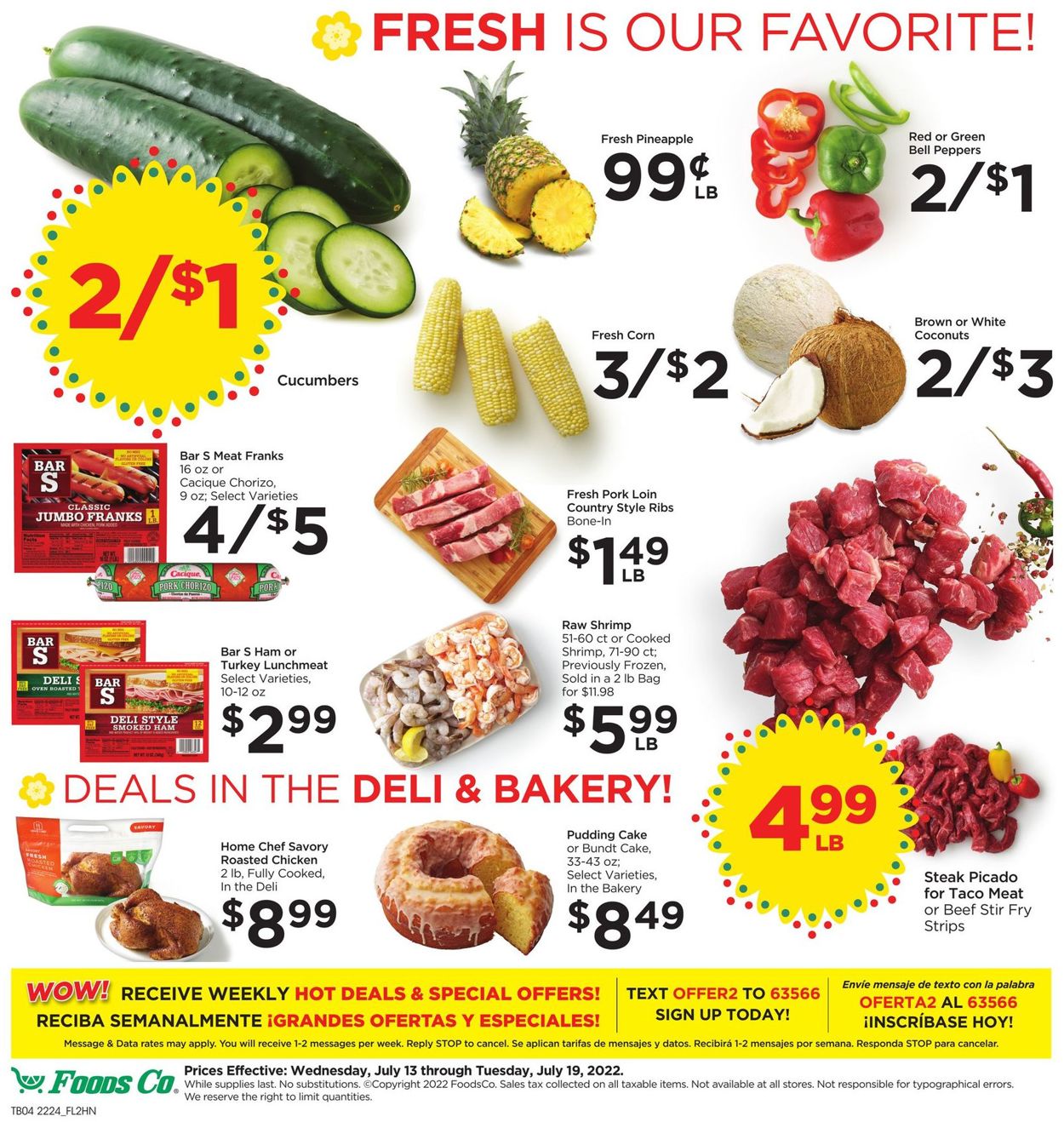Foods Co. Weekly Ad Circular - valid 07/13-07/19/2022 (Page 6)