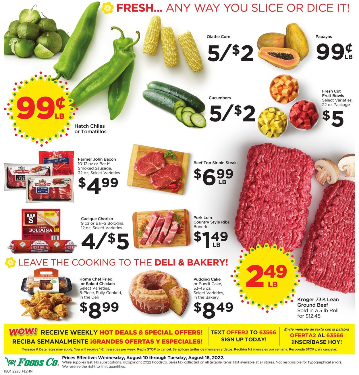 Foods Co. Weekly Ad Circular - valid 08/10-08/16/2022 (Page 6)