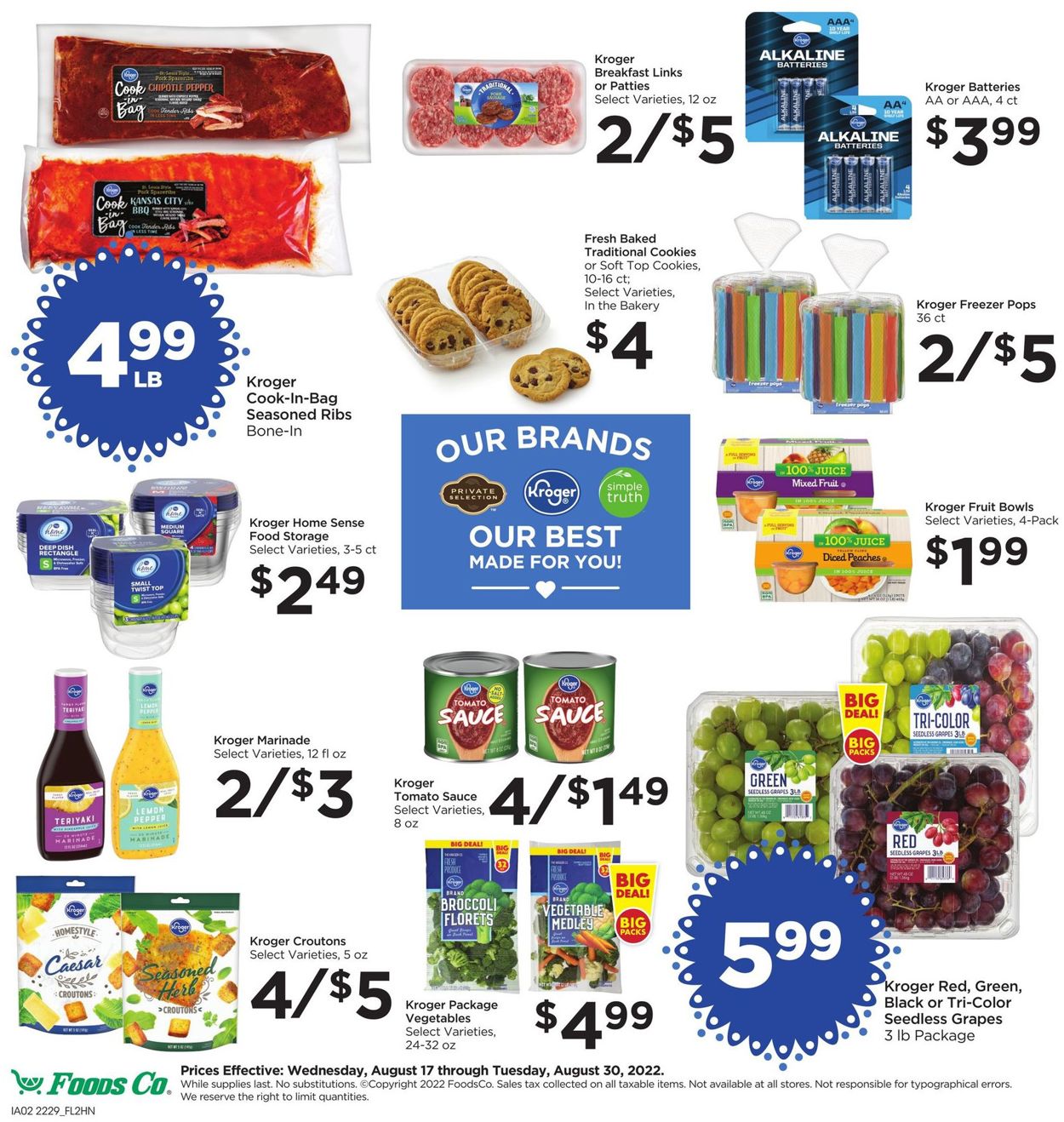 Foods Co. Weekly Ad Circular - valid 08/17-08/23/2022 (Page 3)