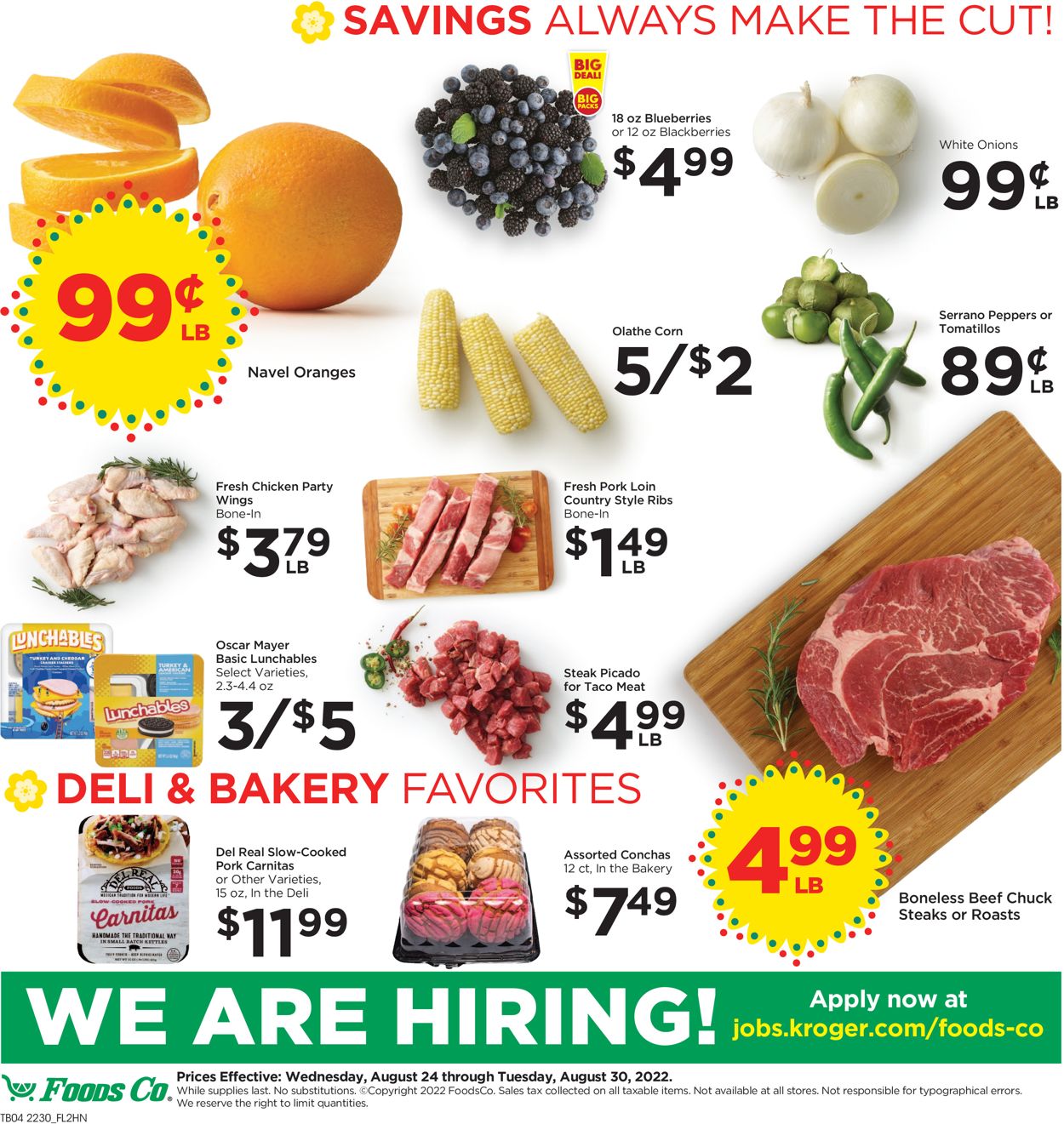 Foods Co. Weekly Ad Circular - valid 08/24-08/30/2022 (Page 5)