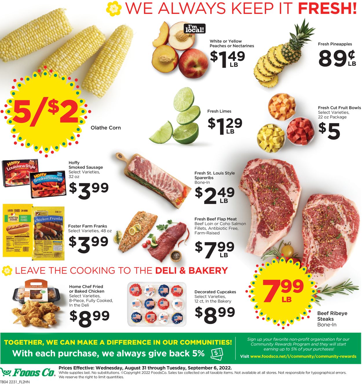 Foods Co. Weekly Ad Circular - valid 08/31-09/06/2022 (Page 6)