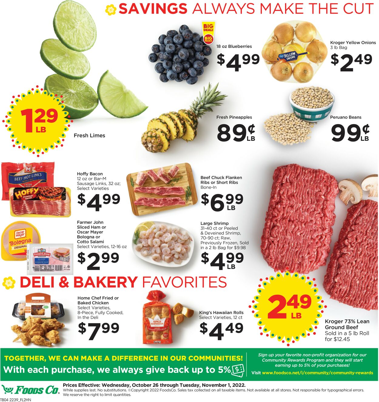 Foods Co. Weekly Ad Circular - valid 10/26-11/01/2022 (Page 7)