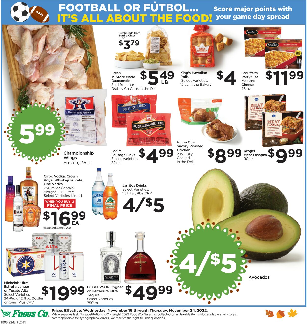 Foods Co. Weekly Ad Circular - valid 11/16-11/24/2022 (Page 9)