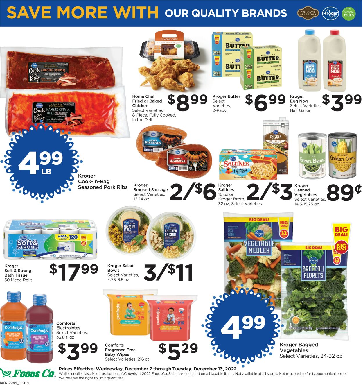 Foods Co. Weekly Ad Circular - valid 12/07-12/13/2022 (Page 7)