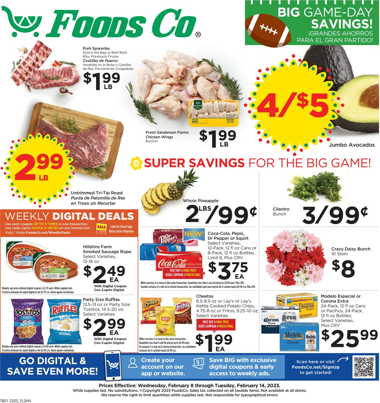 Foods Co. Weekly Ad Circular - valid 02/08-02/14/2023