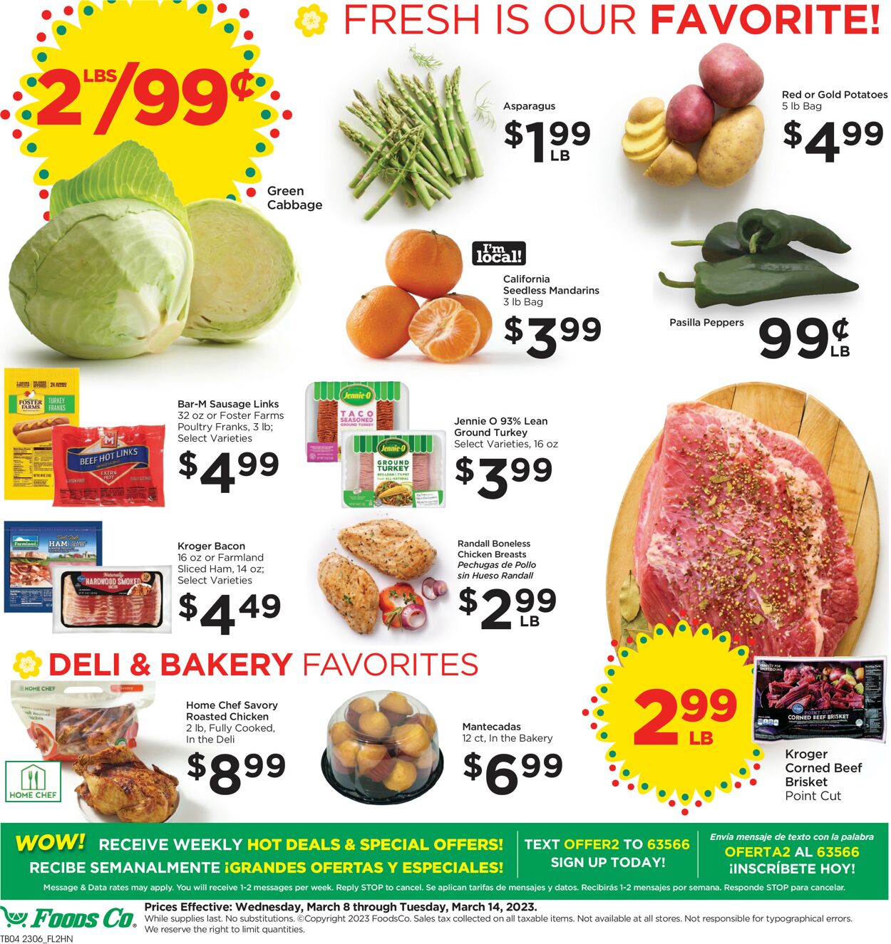 Foods Co. Weekly Ad Circular - valid 03/08-03/14/2023 (Page 6)