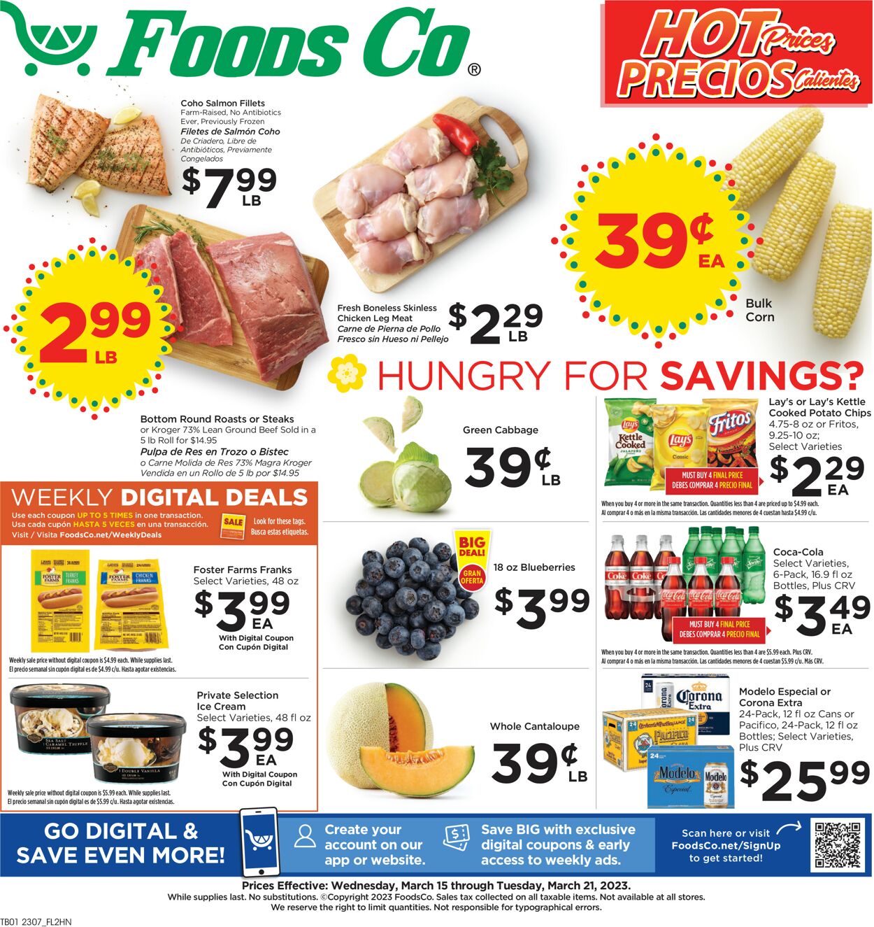 Foods Co. Weekly Ad Circular - valid 03/15-03/21/2023