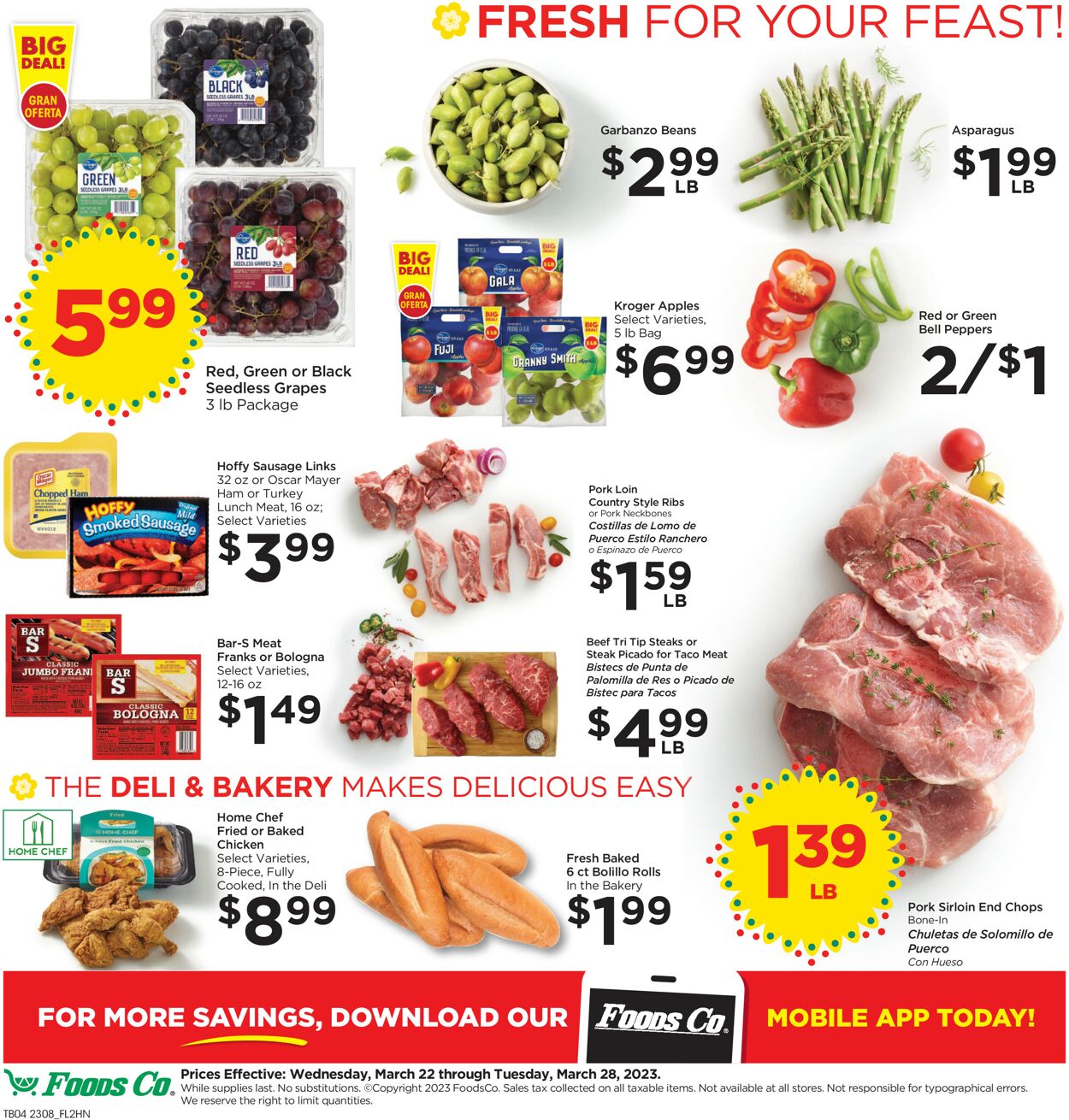 Foods Co. Weekly Ad Circular - valid 03/22-03/28/2023 (Page 5)