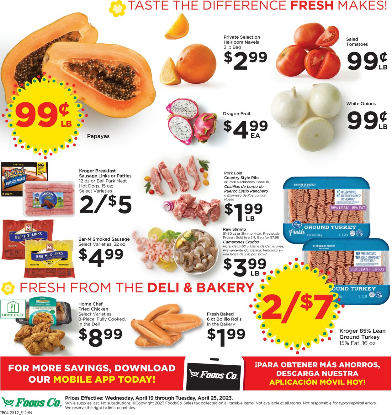 Foods Co. Weekly Ad Circular - valid 04/19-04/25/2023 (Page 6)
