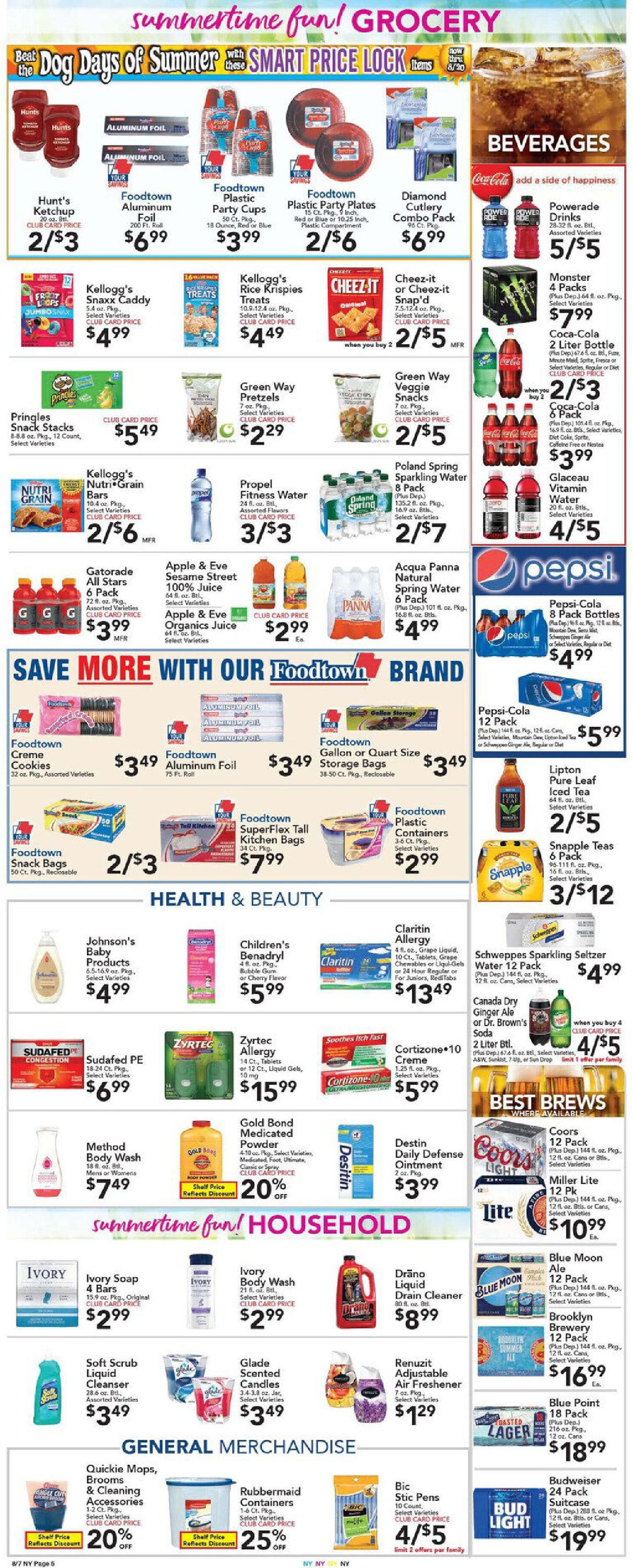 Foodtown Weekly Ad Circular - valid 08/07-08/13/2020 (Page 7)