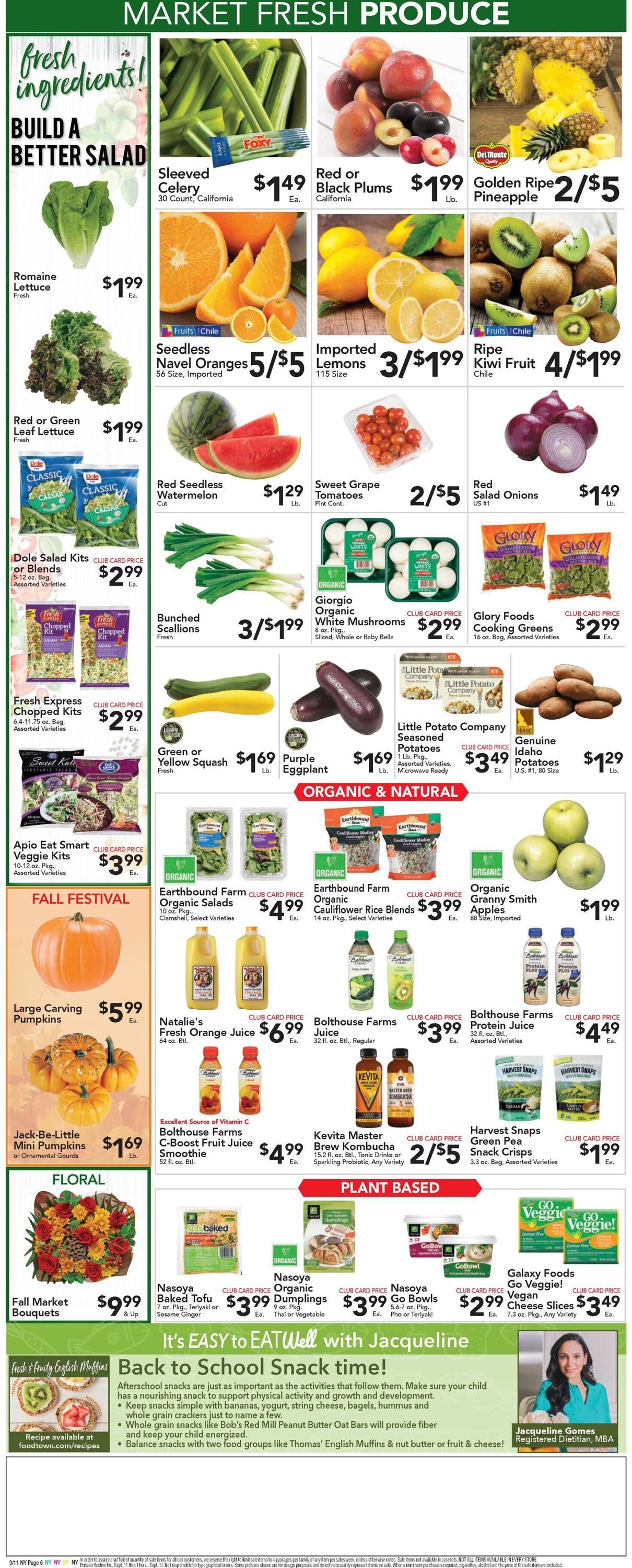 Foodtown Weekly Ad Circular - valid 09/11-09/17/2020 (Page 8)