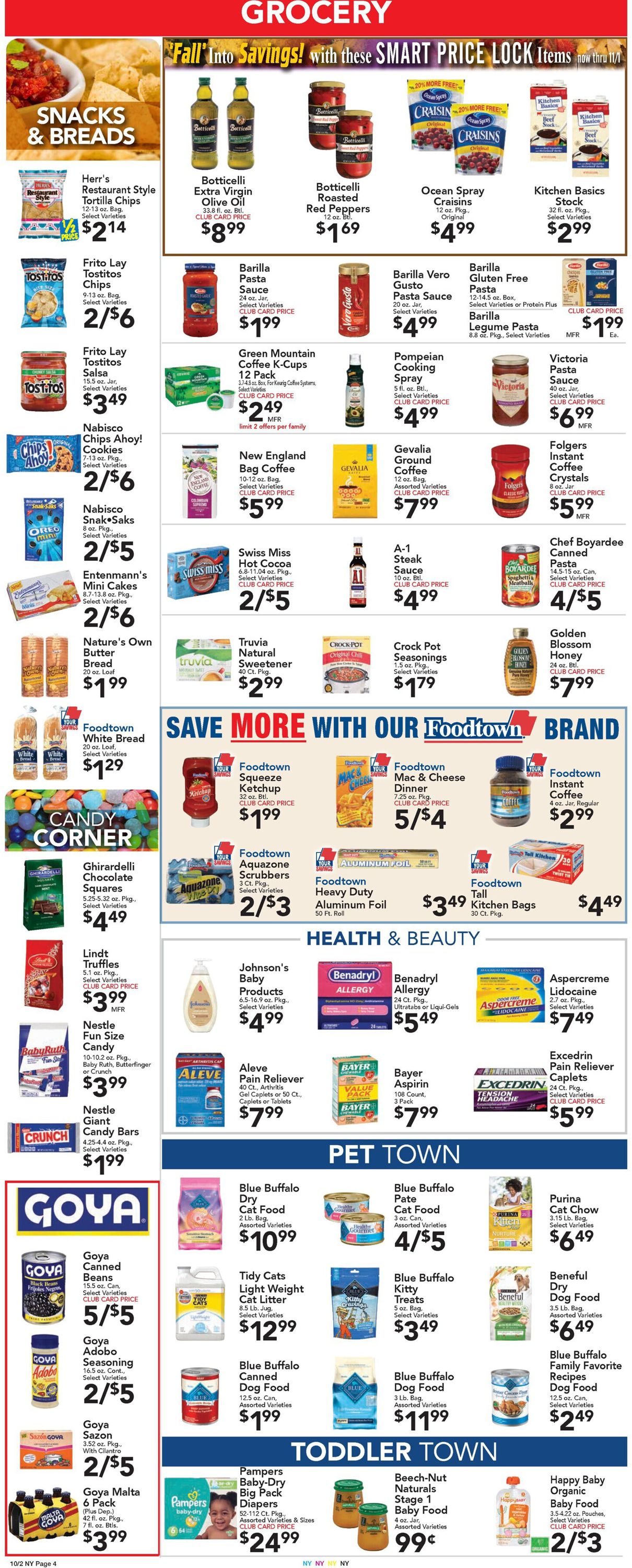 Foodtown Weekly Ad Circular - valid 10/02-10/08/2020 (Page 6)