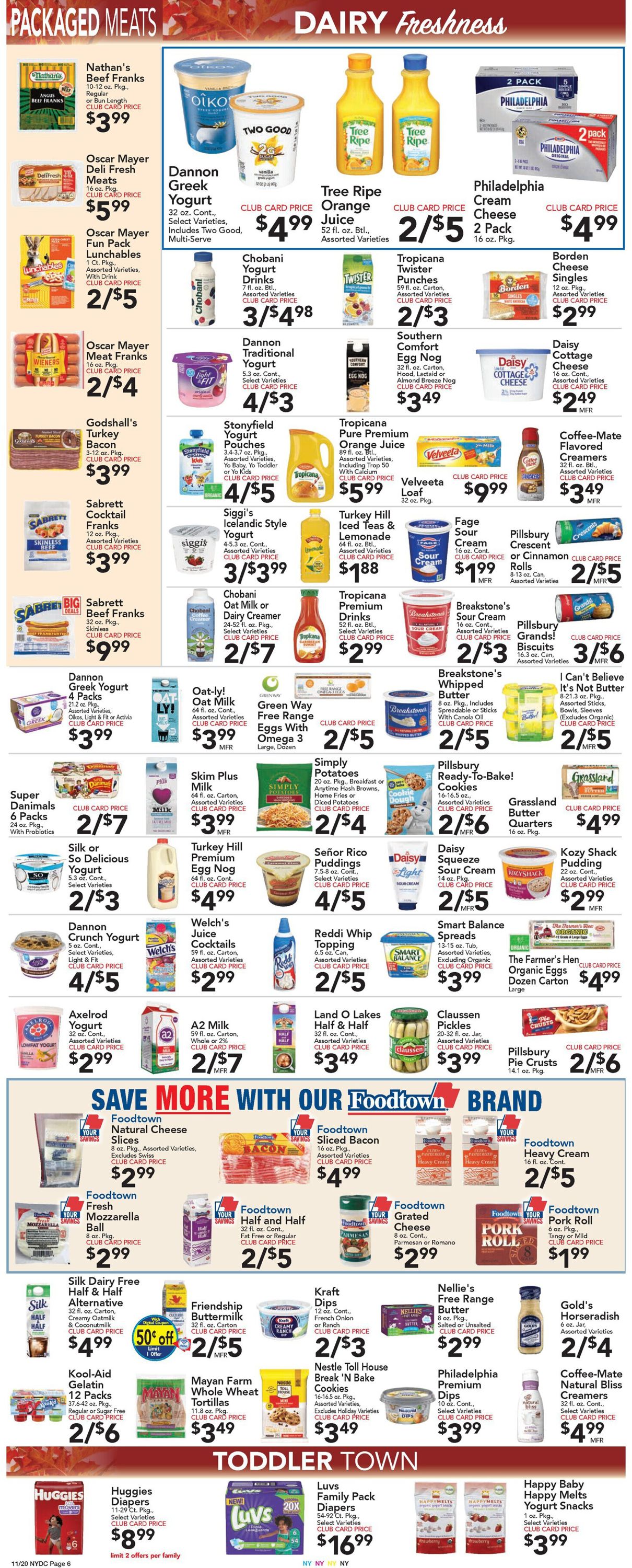 Foodtown - Thanksgiving Ad 2020 Weekly Ad Circular - valid 11/20-11/26/2020 (Page 7)