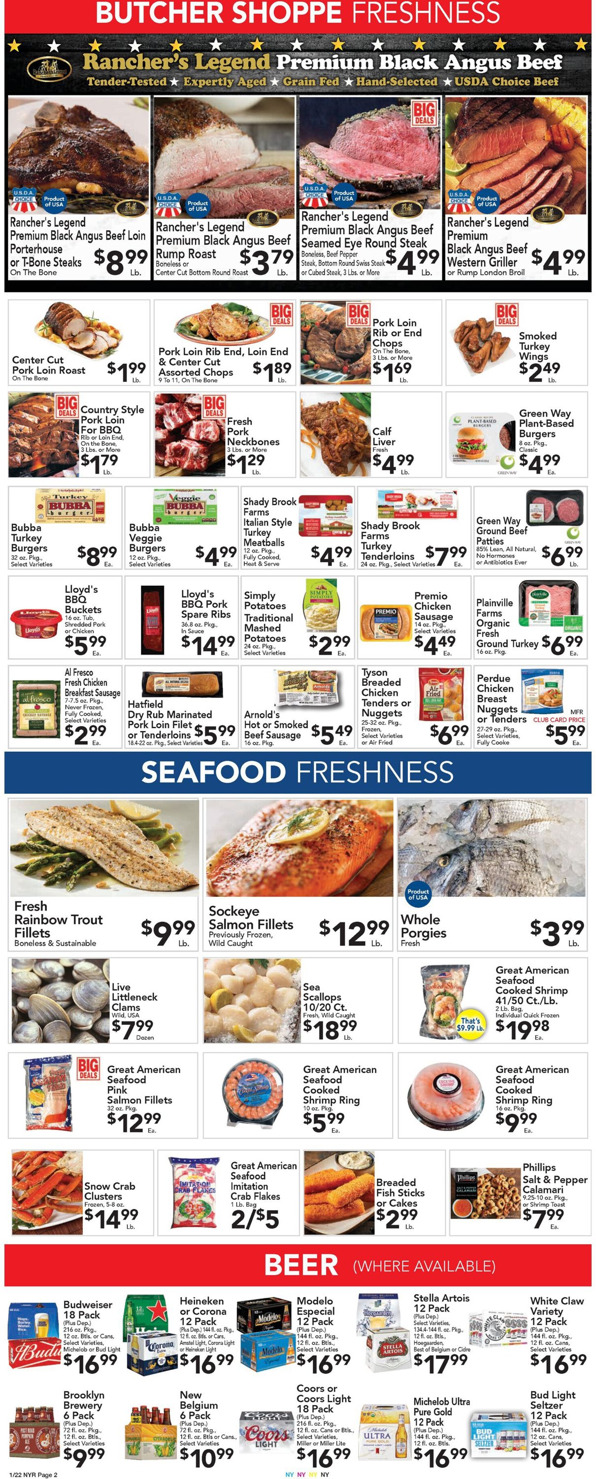 Foodtown Weekly Ad Circular - valid 01/22-01/28/2021 (Page 4)